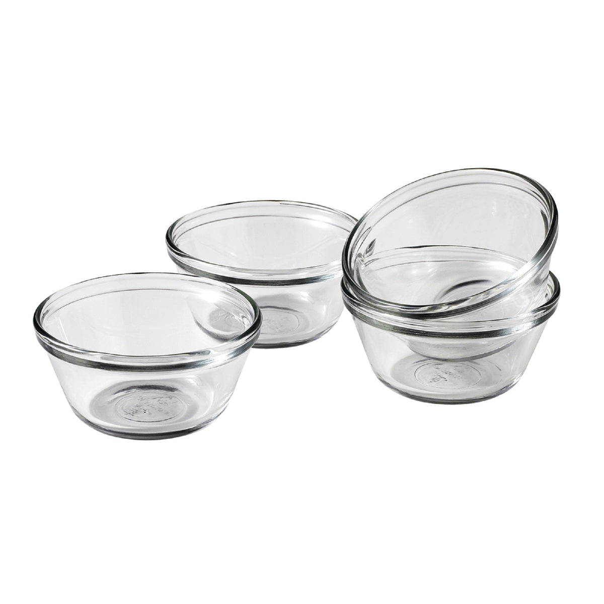 Anchor Hocking 4Pc Set Custard Cups () (177mL)