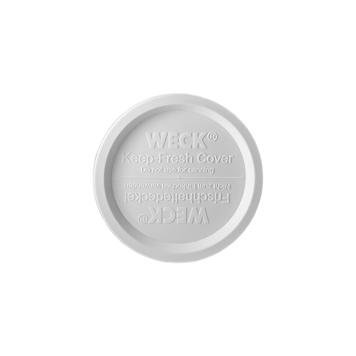 Weck Keep Fresh Plastic Cover 80mm (Pack of 5)