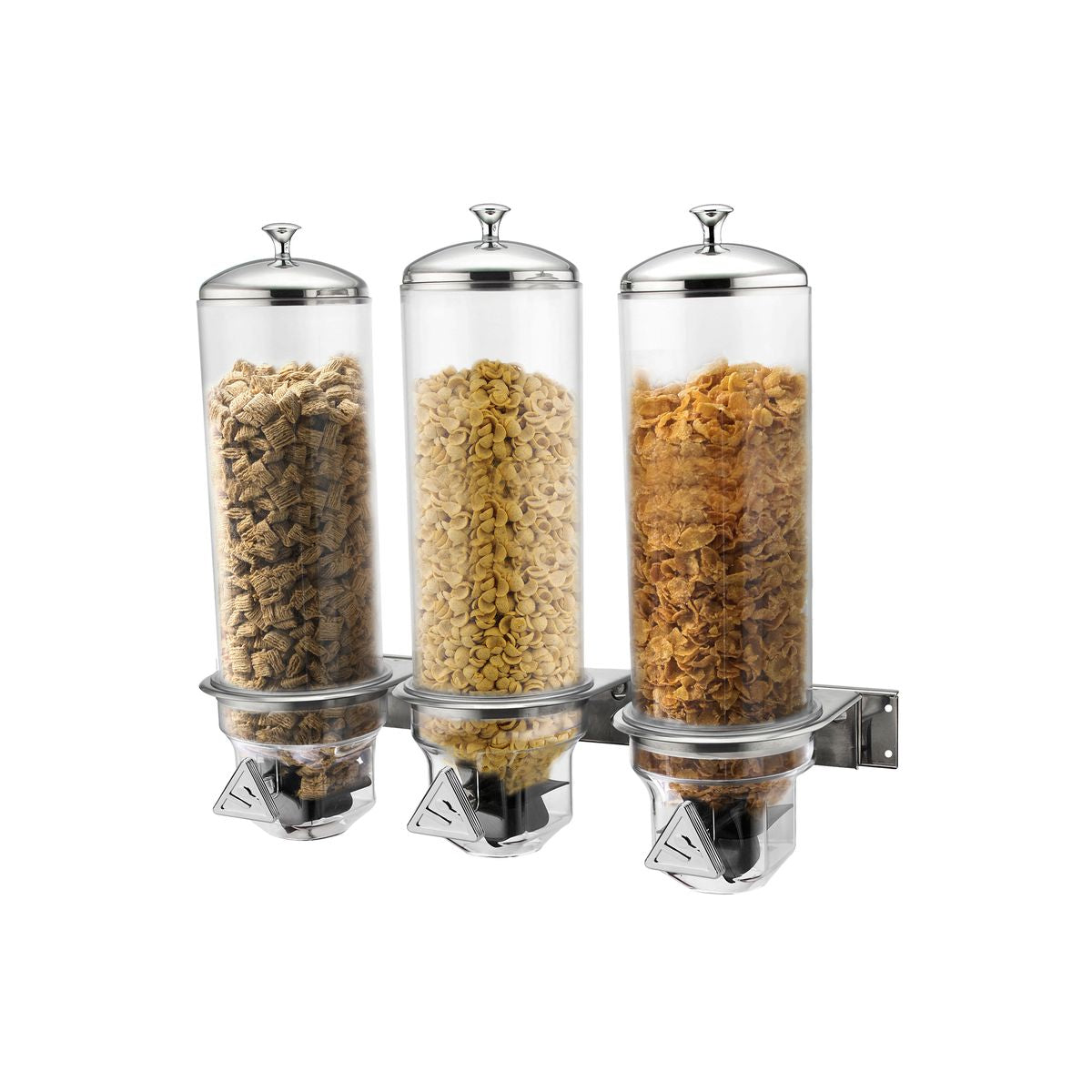 Sunnex Wall Mounted Triple Cereal Dispenser (4.0lt) (Set)