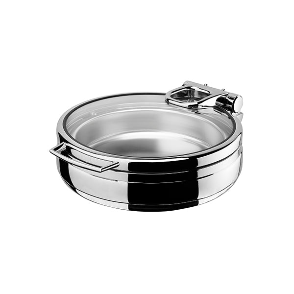 Athena Regal Round Induction Chafer - Large (Silver) (Set)
