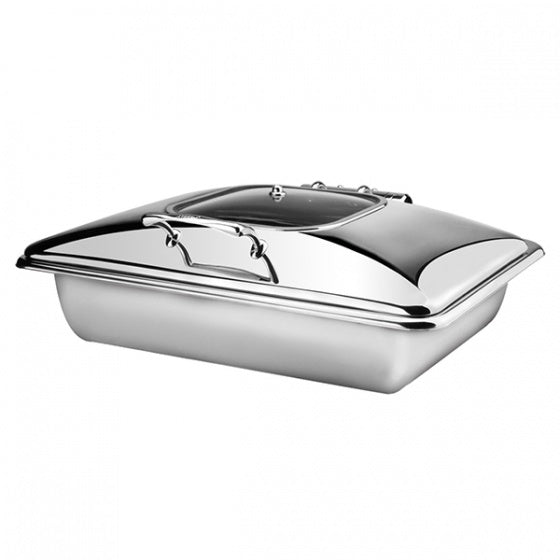 Athena Princess 1/1 GN Rectangular Chafer - Glass Lid (Set)