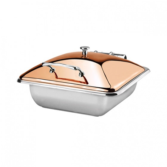 Athena 1/2 GN Rectangular Chafer (Set) (Golden Rose Lid)