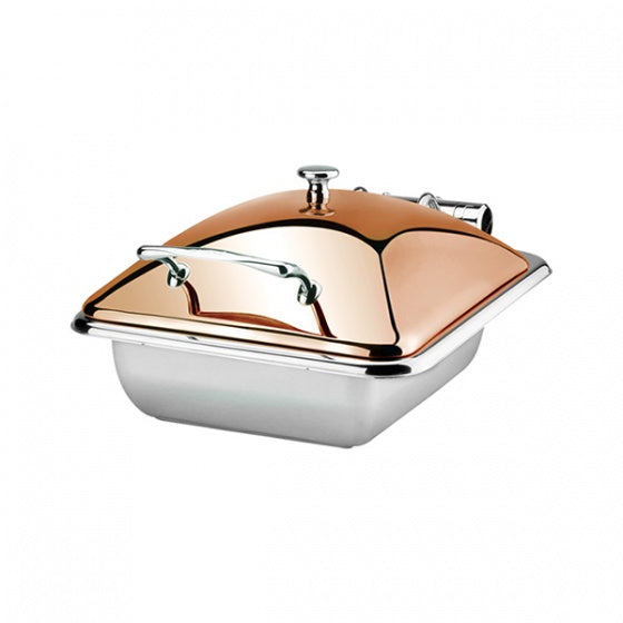 Athena Princess 2/3 GN Rectangular Chafer - Golden Rose (Set)