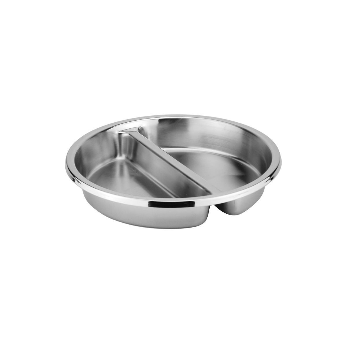 Athena Round Food Pan w. Divider (360mm)