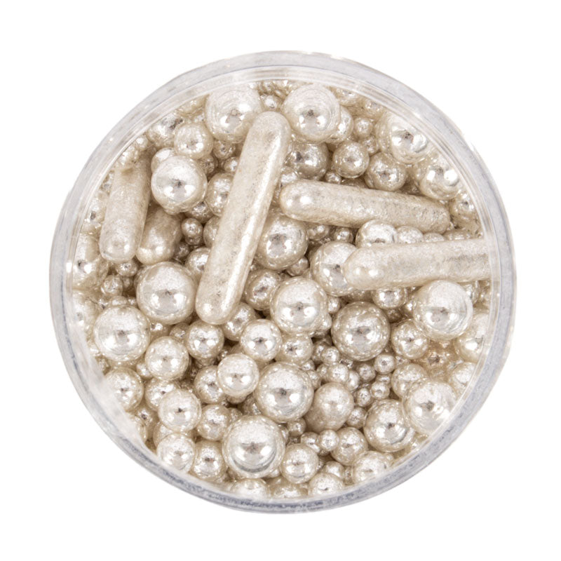 Sprinks Bubble Bounce Sprinkles Silver 75g