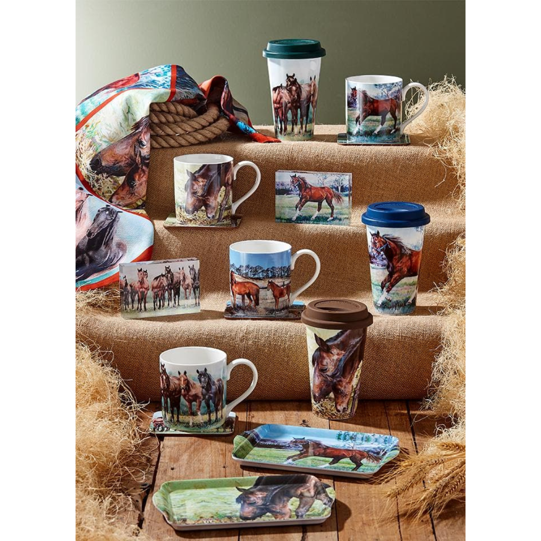 Ashdene Beauty of Horses Cantering Spirit Travel Mug
