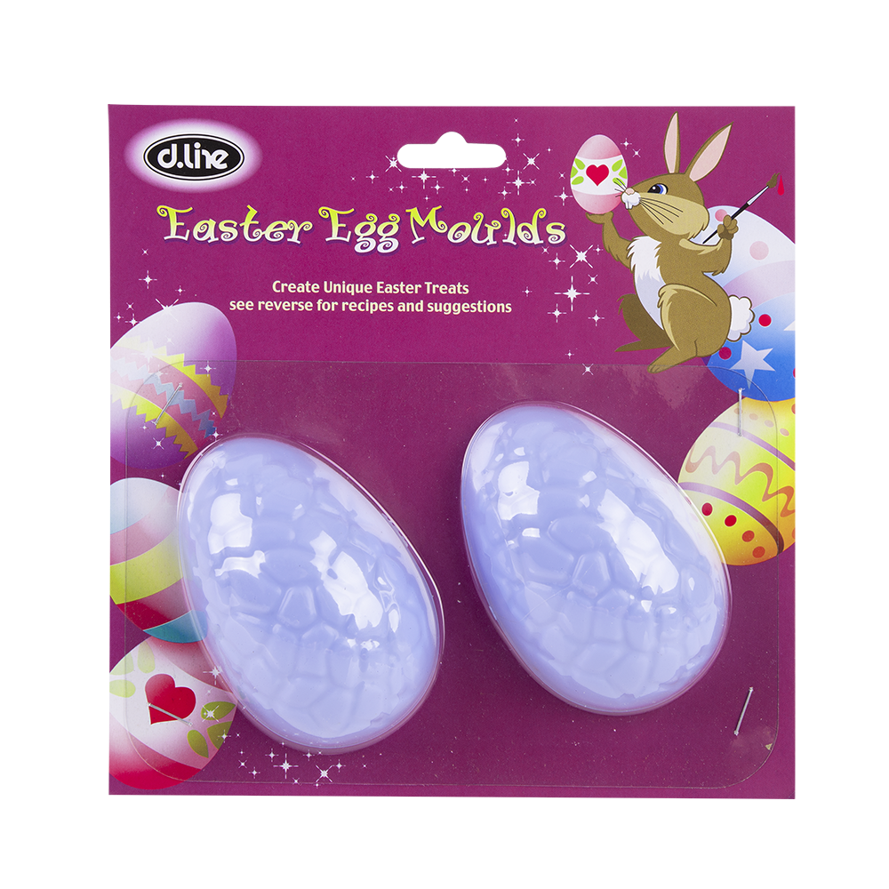 D.Line Small Crinkle Egg Mould Set 2