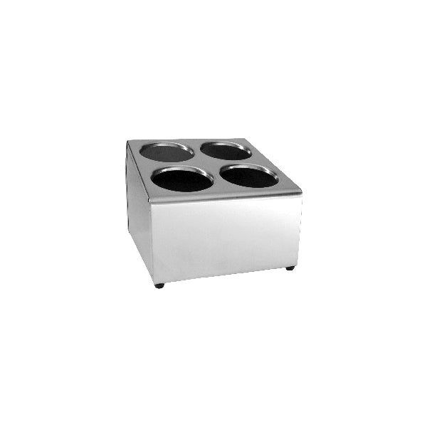 Trenton Cutlery Holder - 4 Hole (255x300x222mm - Silver)
