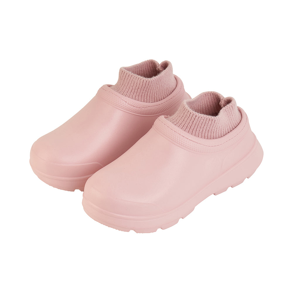 Annabel Trends Gummies Clog Sherpa Pink Size 8