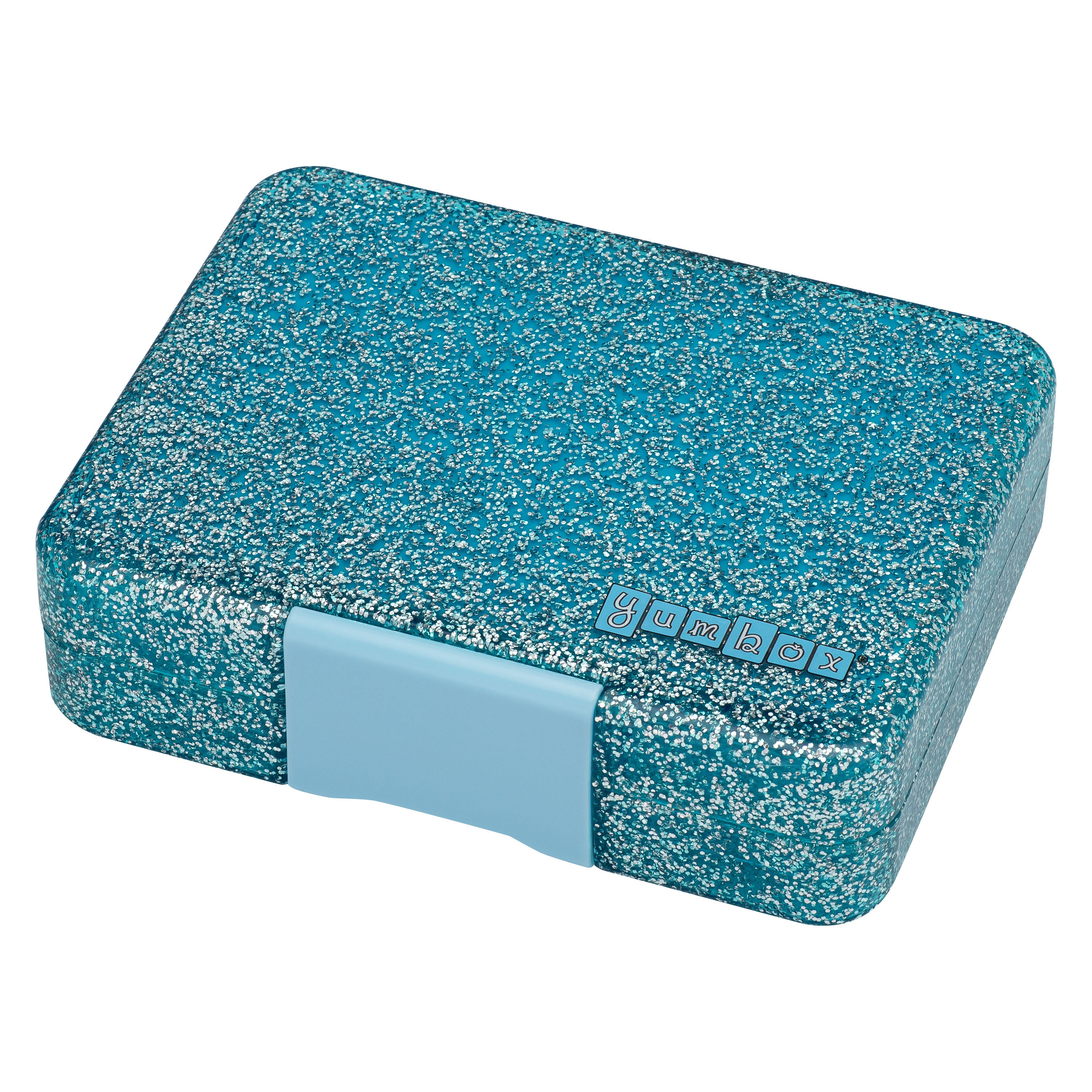 Yumbox Snack Exterior Box - Twinkle Aqua (Glitter)