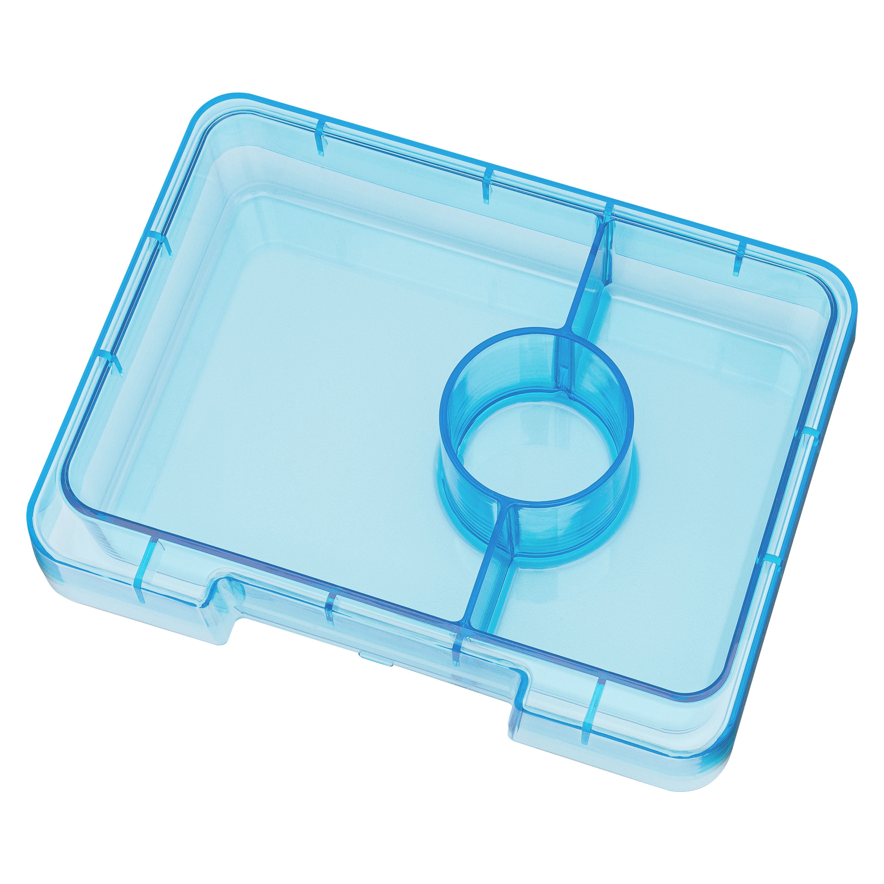 Yumbox 3 Compartment Snack Box (Glitter) - Twinkle Aqua