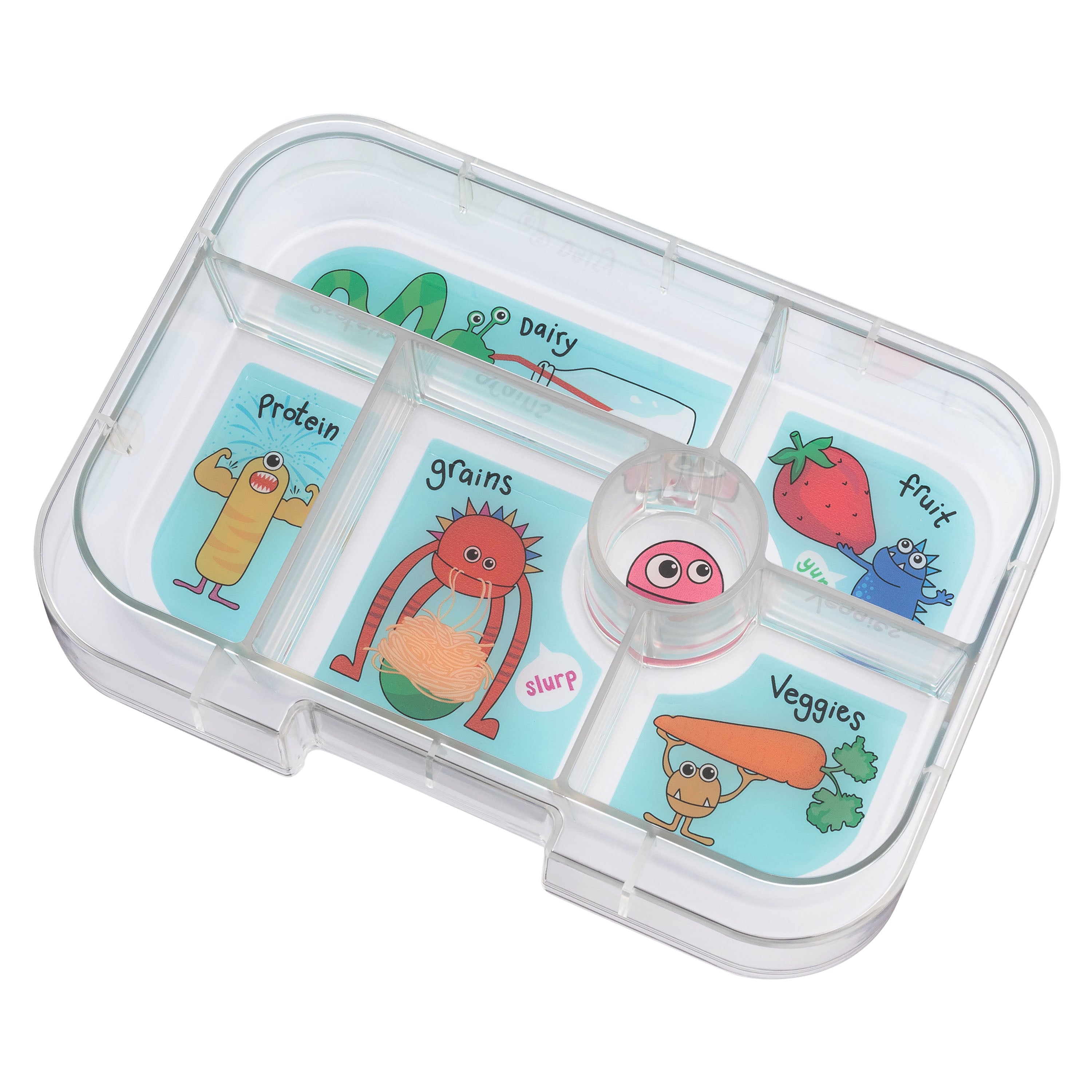 Yumbox Original 6 Compartment Lunch Box (Monster) - Jurassic Green