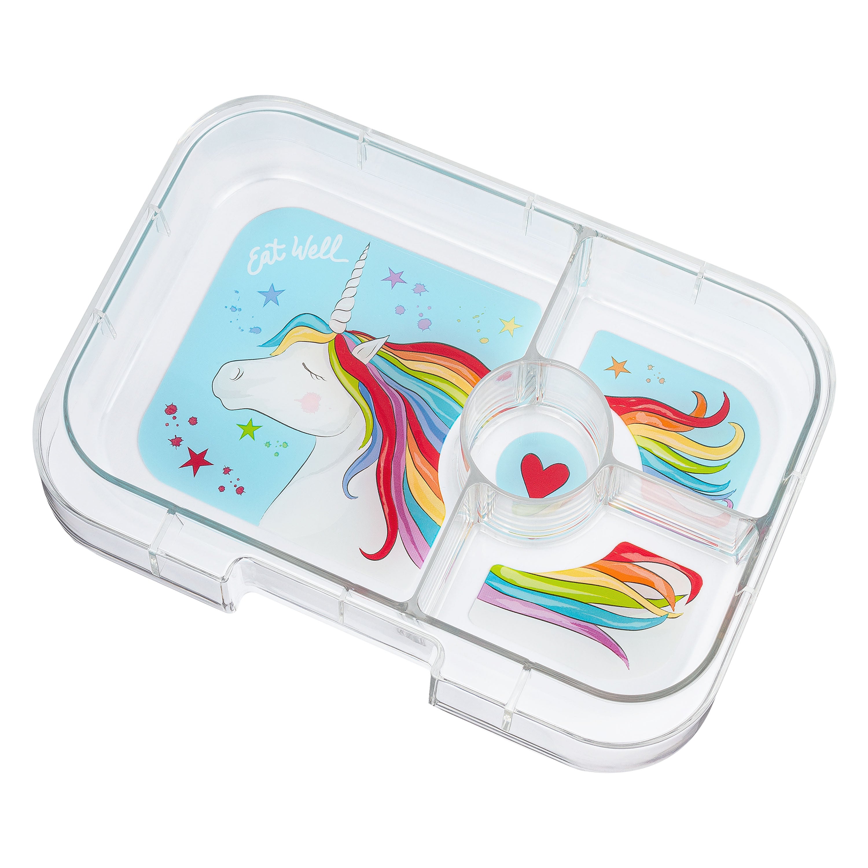 Yumbox Panino 4 Compartment Lunch Box (Unicorn) - Lavande Purple