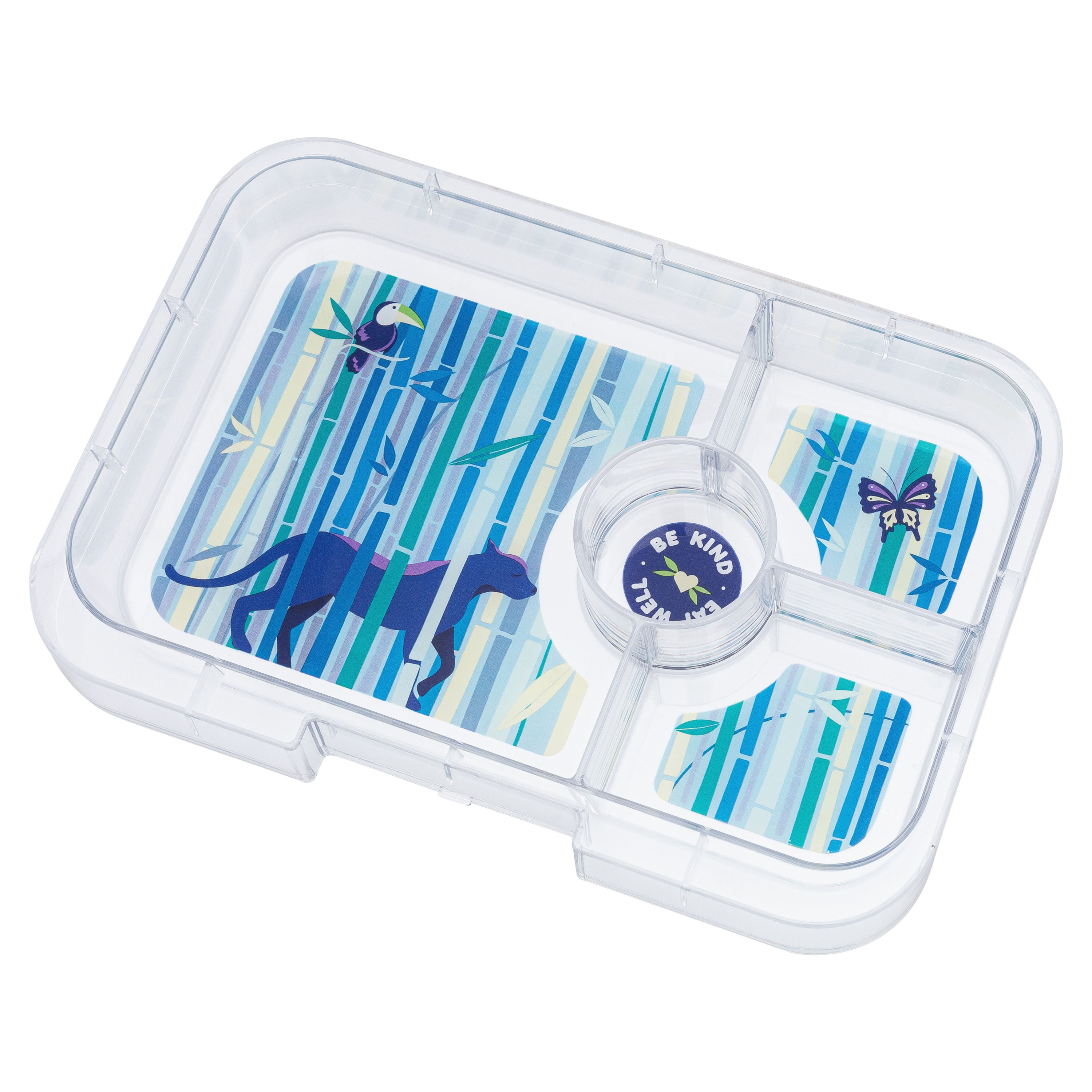 Yumbox Tapas 4 Compartment Lunch Box (Panther) - Hazy Blue