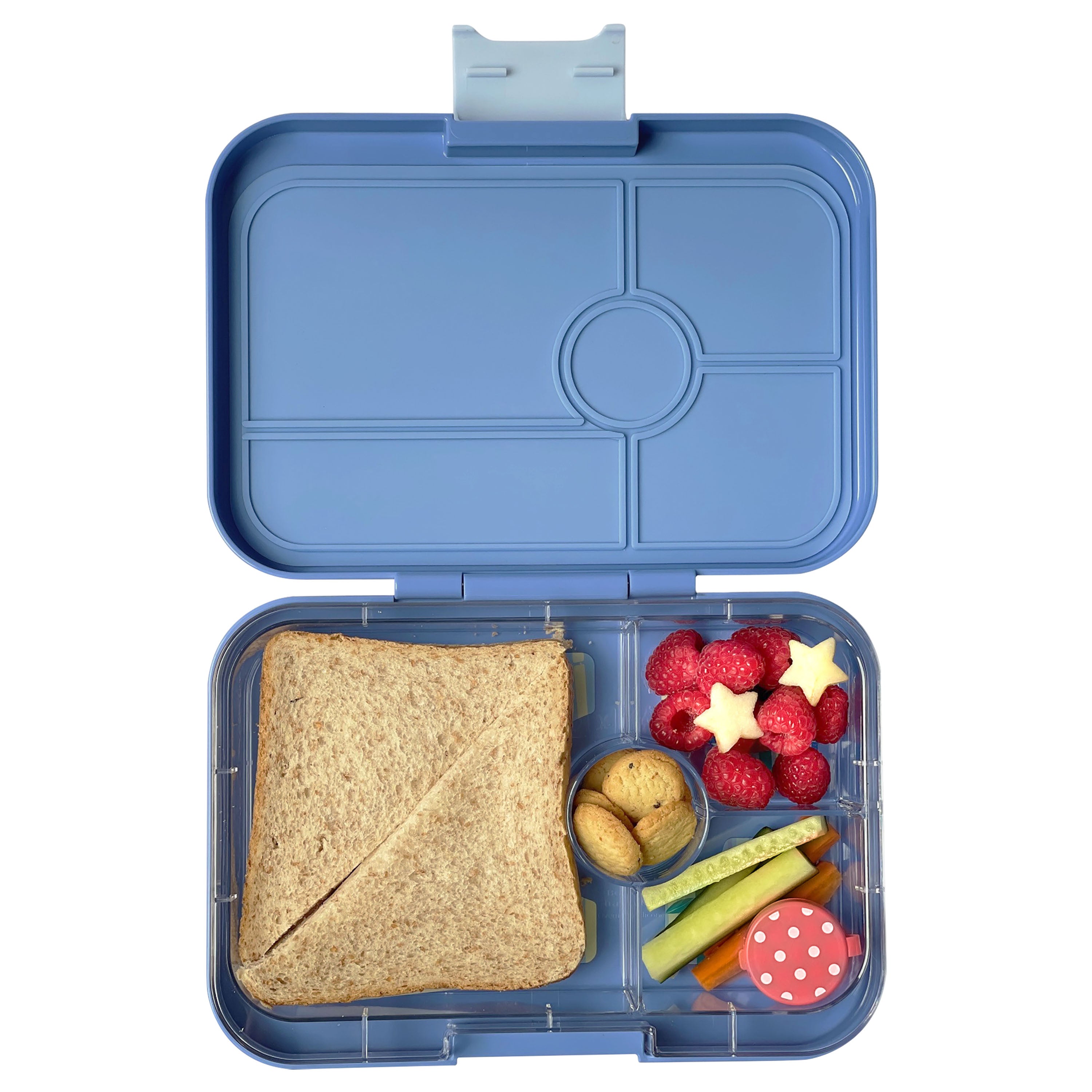 Yumbox Tapas 4 Compartment Lunch Box (Panther) - Hazy Blue