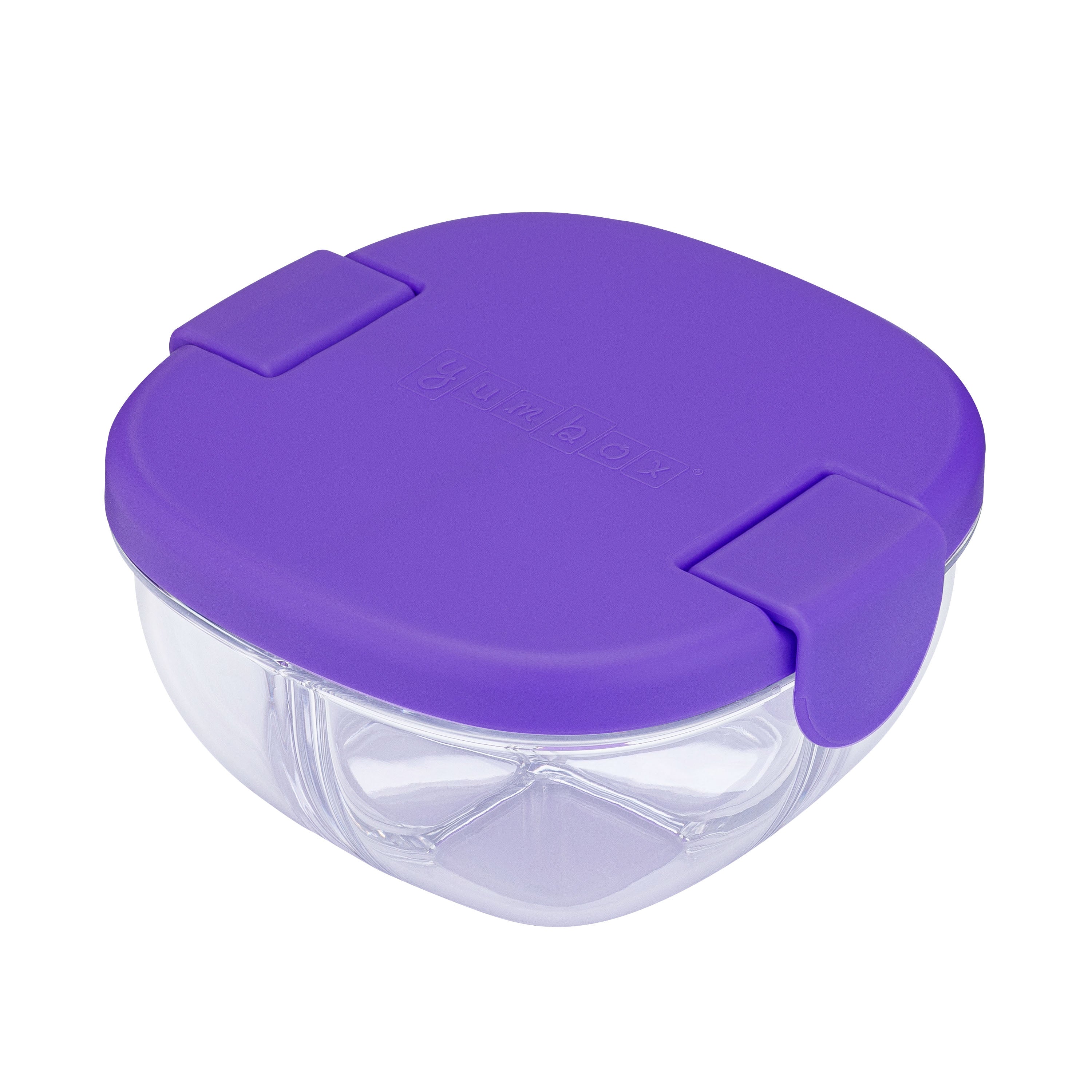 Yumbox 3 Compartment Snack Bowl 384ml - Haze Purple