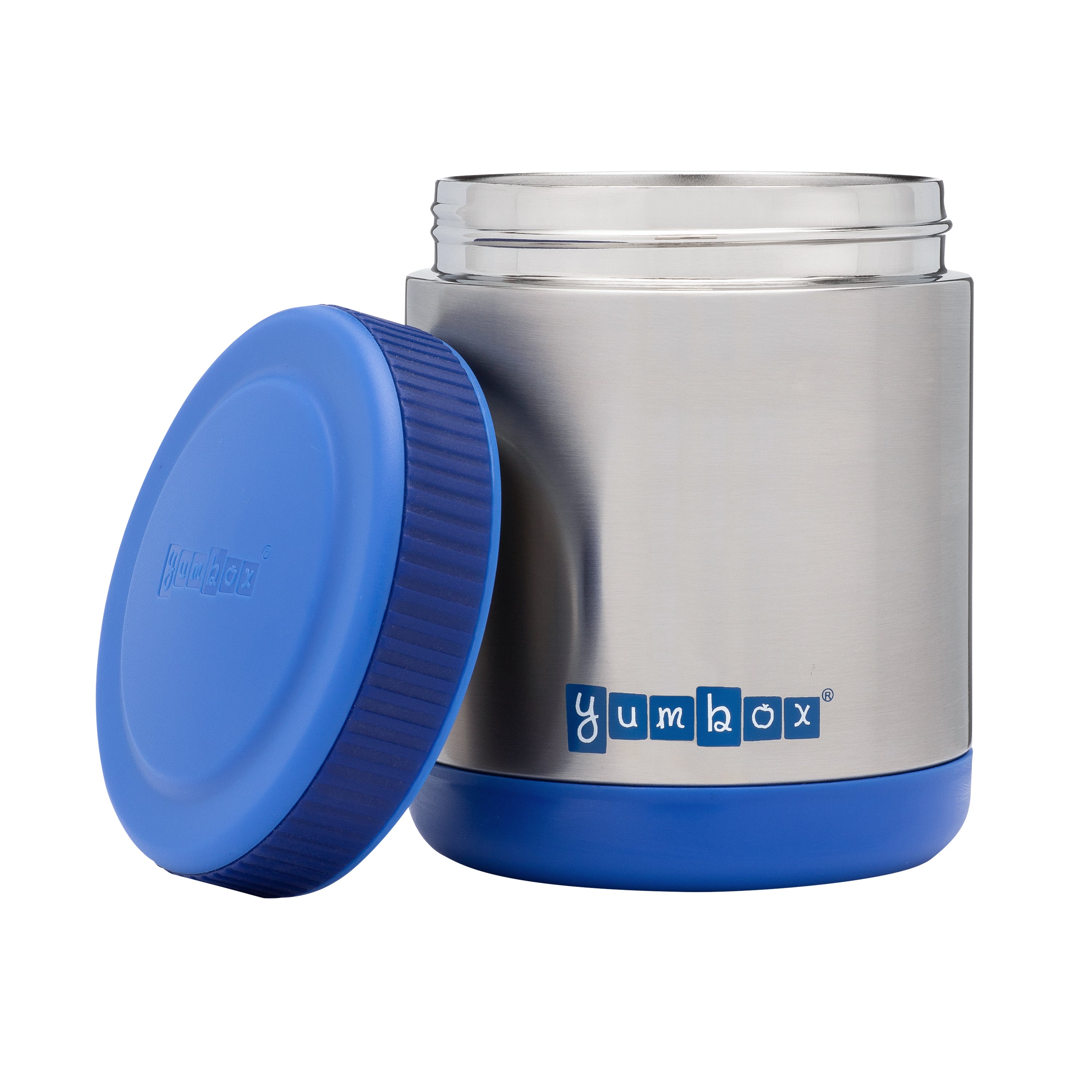 Yumbox Zuppa S/S Triple Wall Thermal W/Spoon 420ml - Neptune Blue