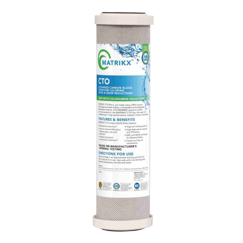 Drop In Carbon Block Filter 10 inch 5 Micron