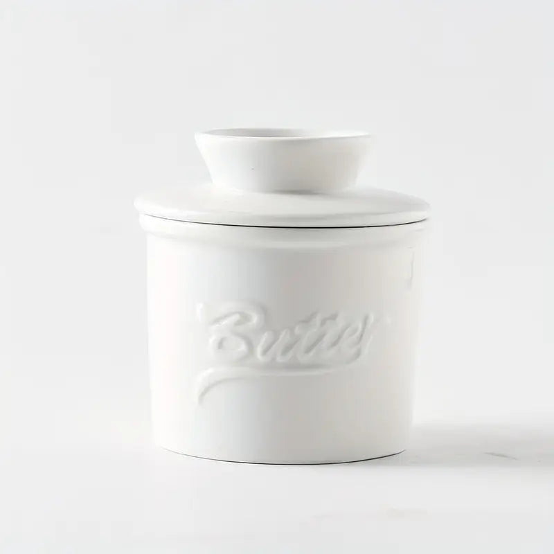 La Belle Butter Crock - 350ml White