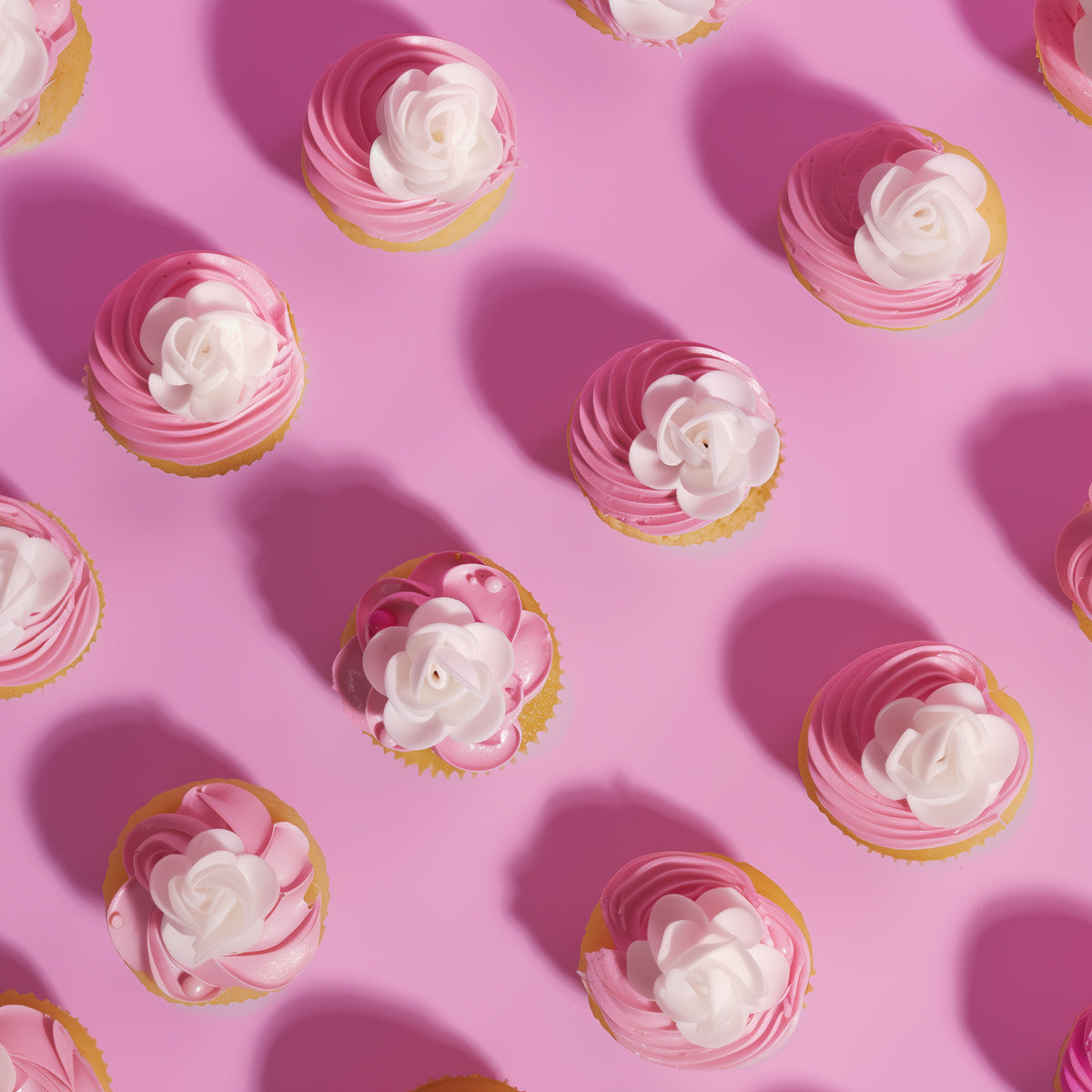 Sprinks White Wafer Rosettes 6 Pack