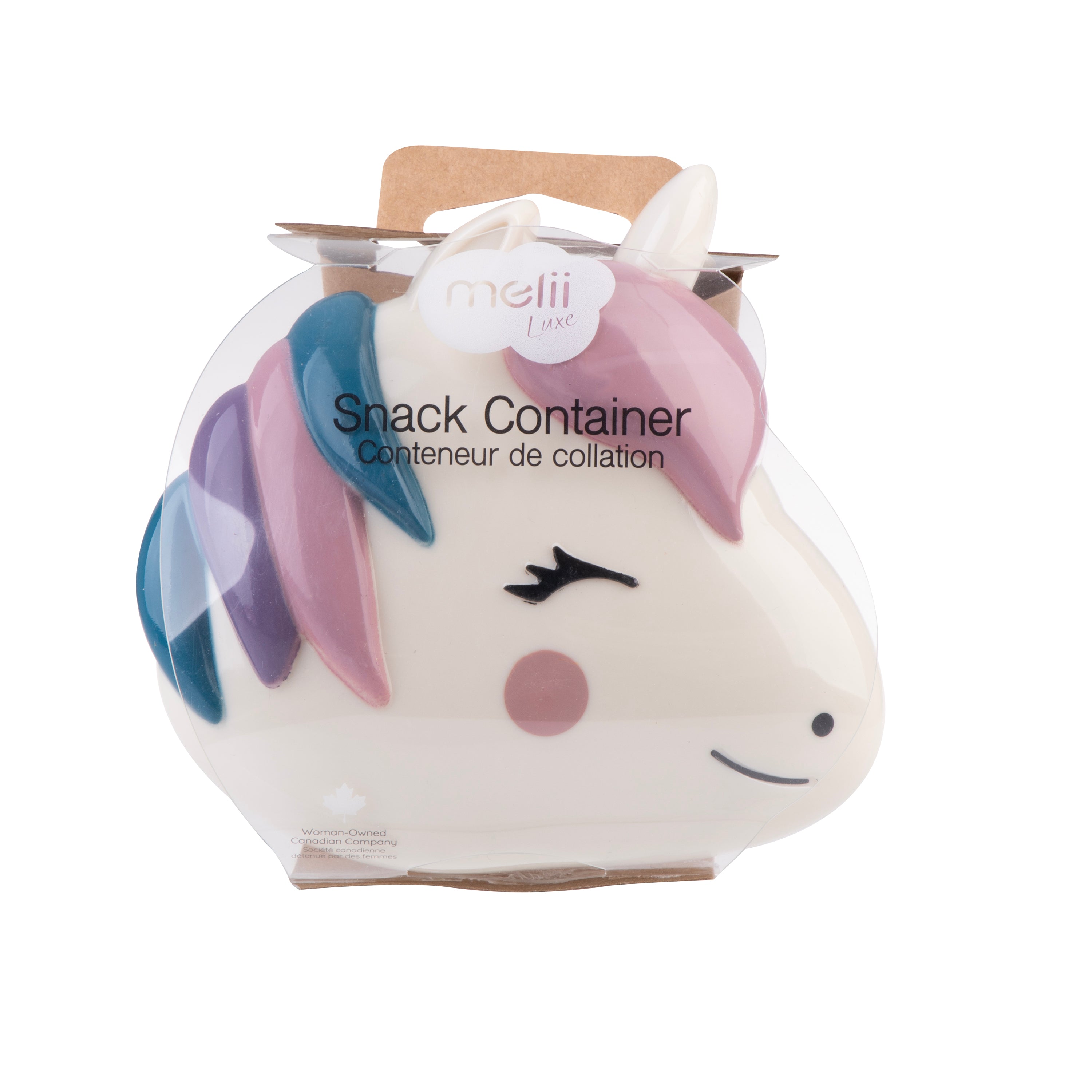 Melii Luxe Snack Container - Unicorn