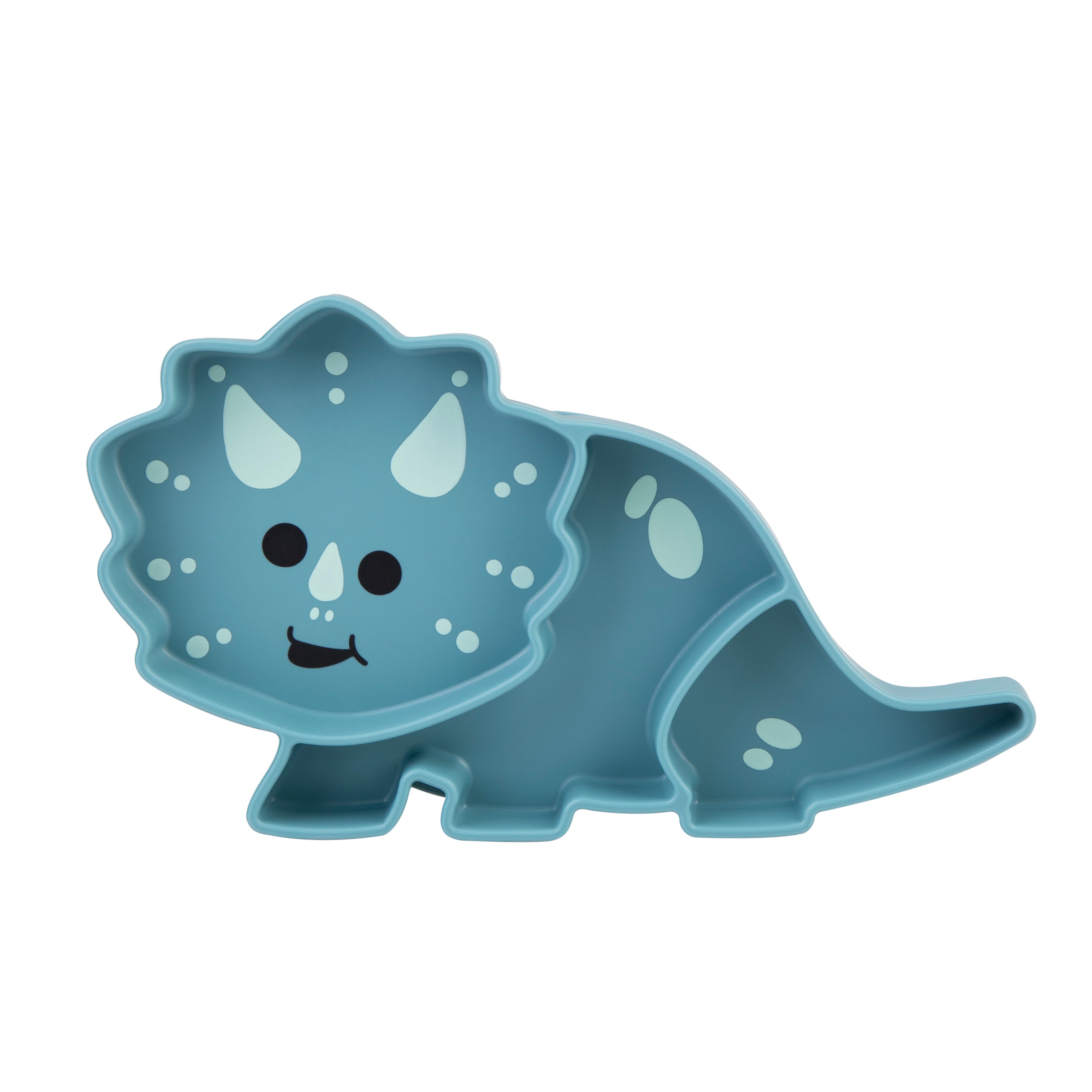 Melii Luxe Silicone Suction Plate - Dinosaur