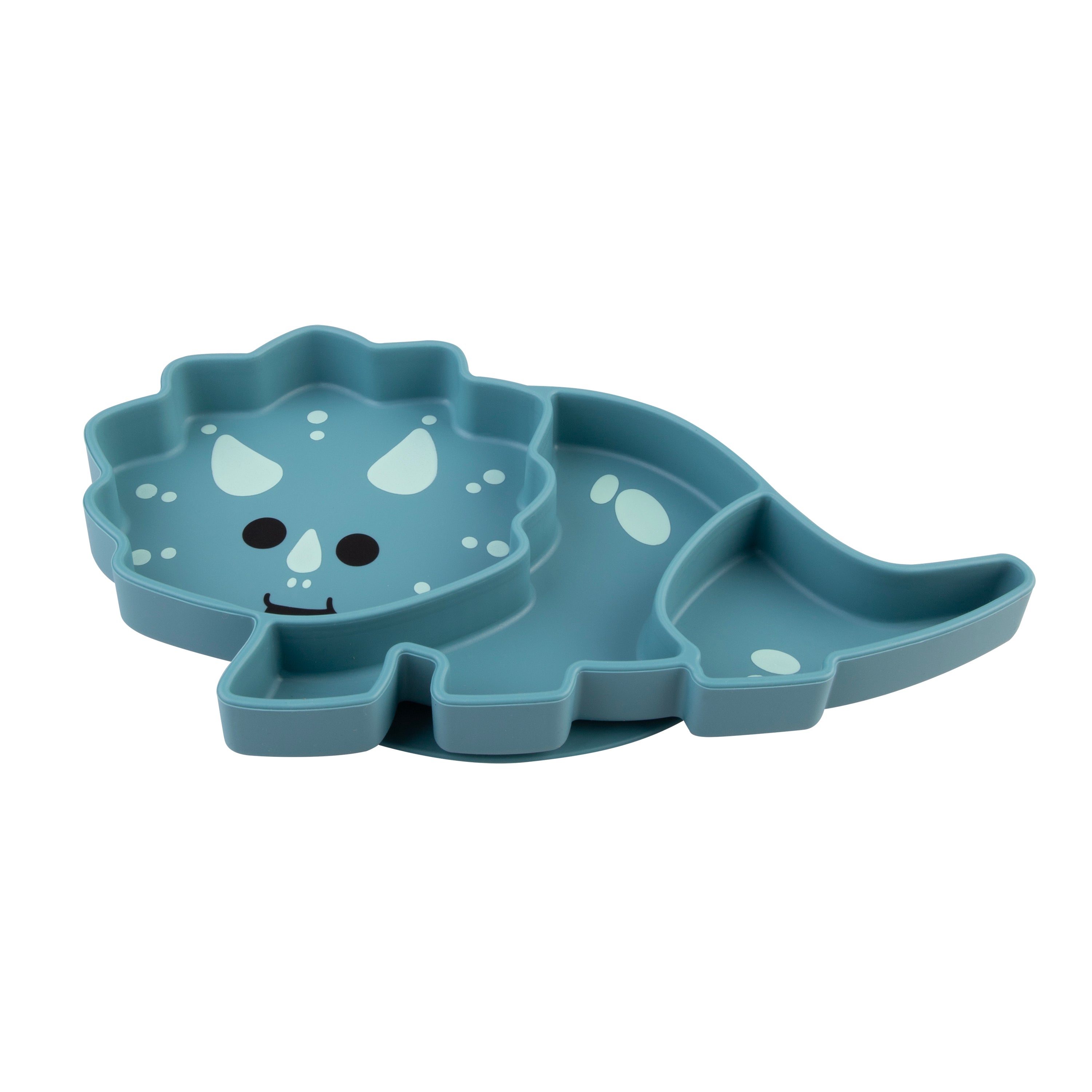 Melii Luxe Silicone Suction Plate - Dinosaur
