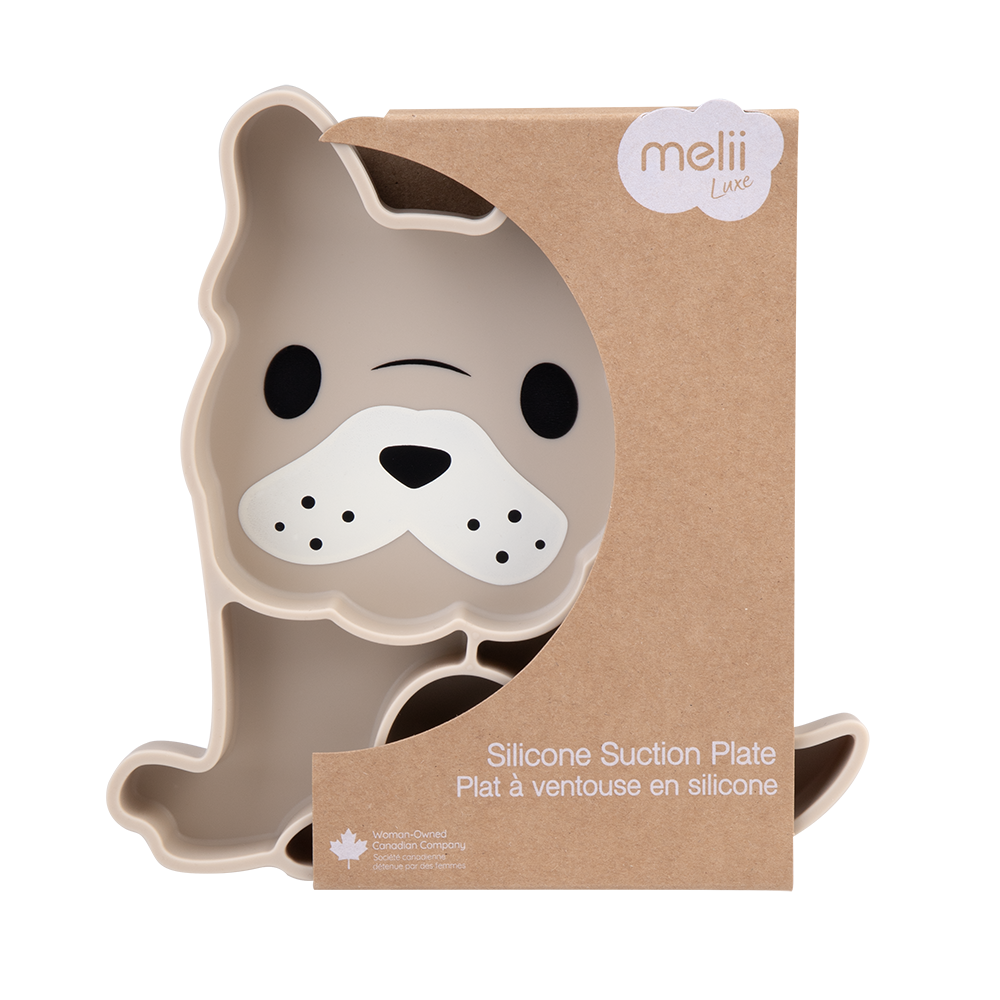 Melii Luxe Silicone Suction Plate - Bulldog