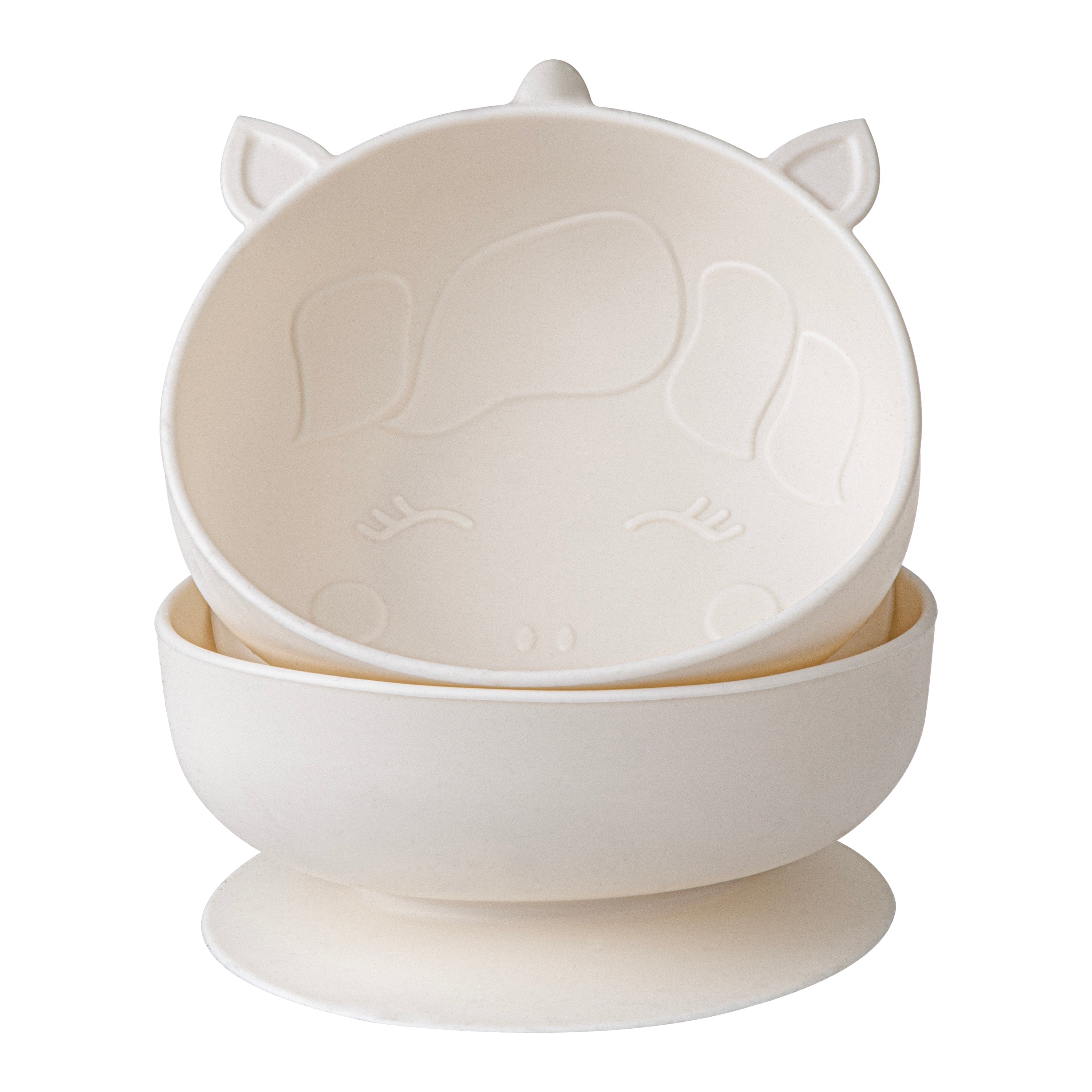 Melii Luxe Silicone Suction Bowl 2 Pack - Unicorn