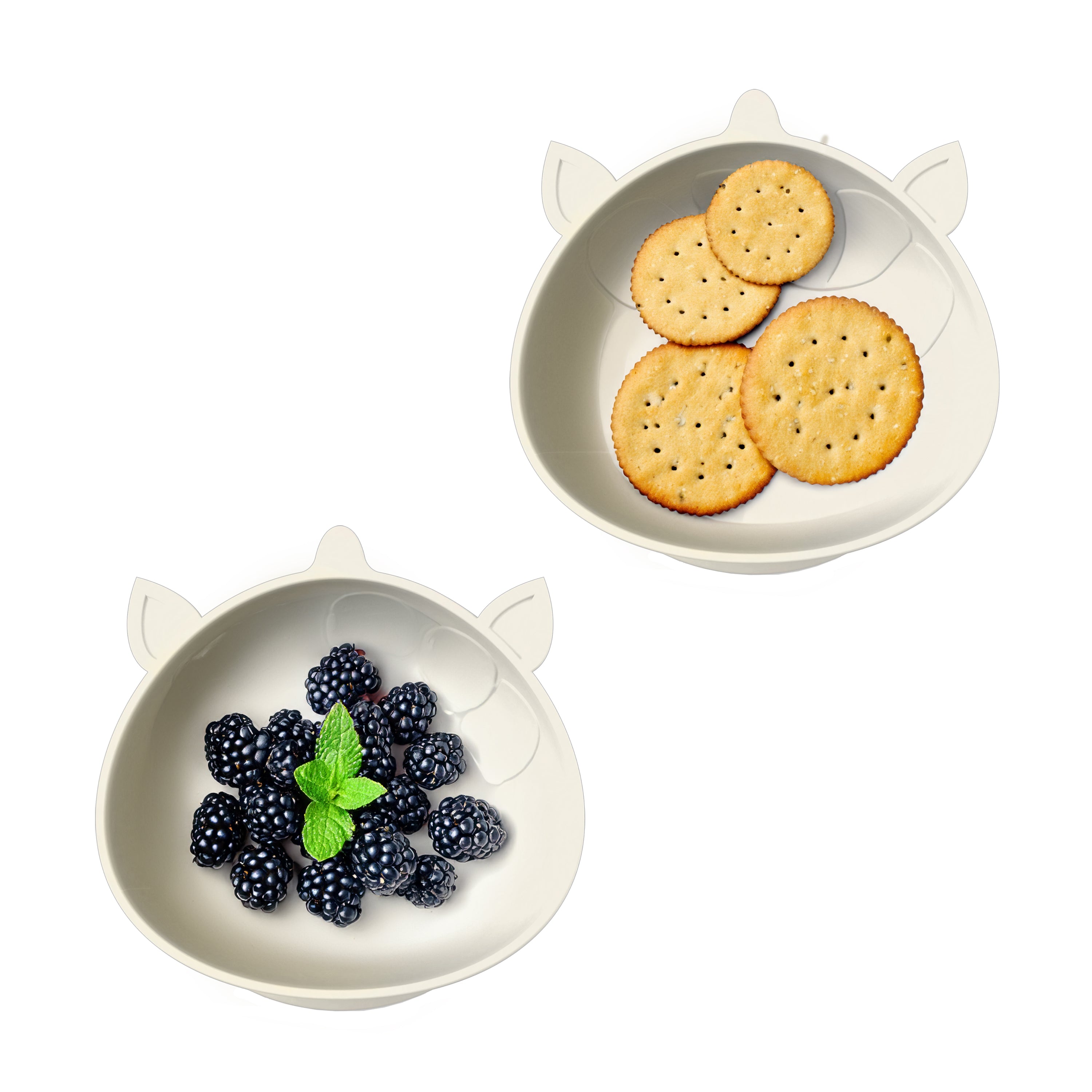 Melii Luxe Silicone Suction Bowl 2 Pack - Unicorn
