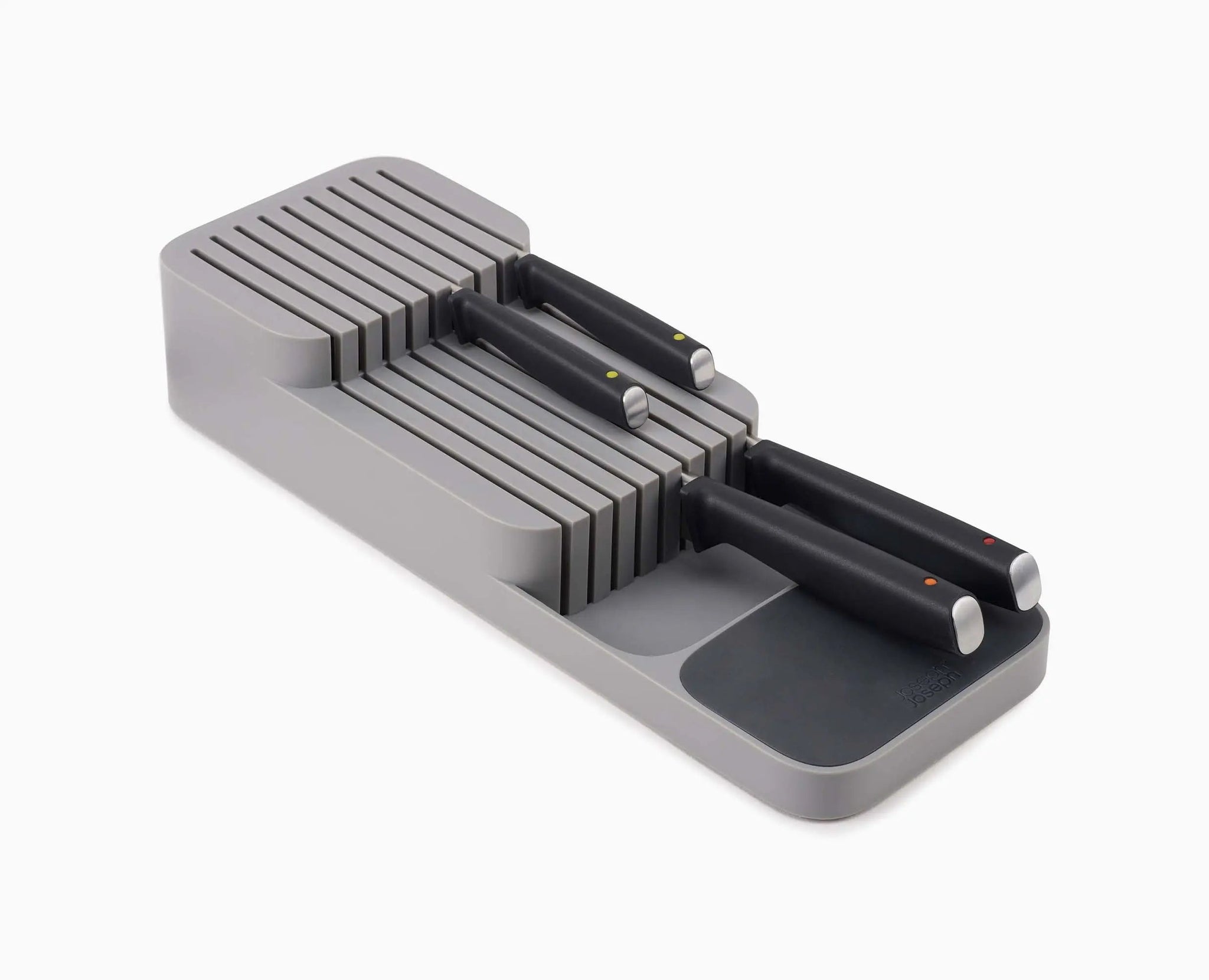 Joseph Joseph Drawerstore Compact Knife Organiser- Grey