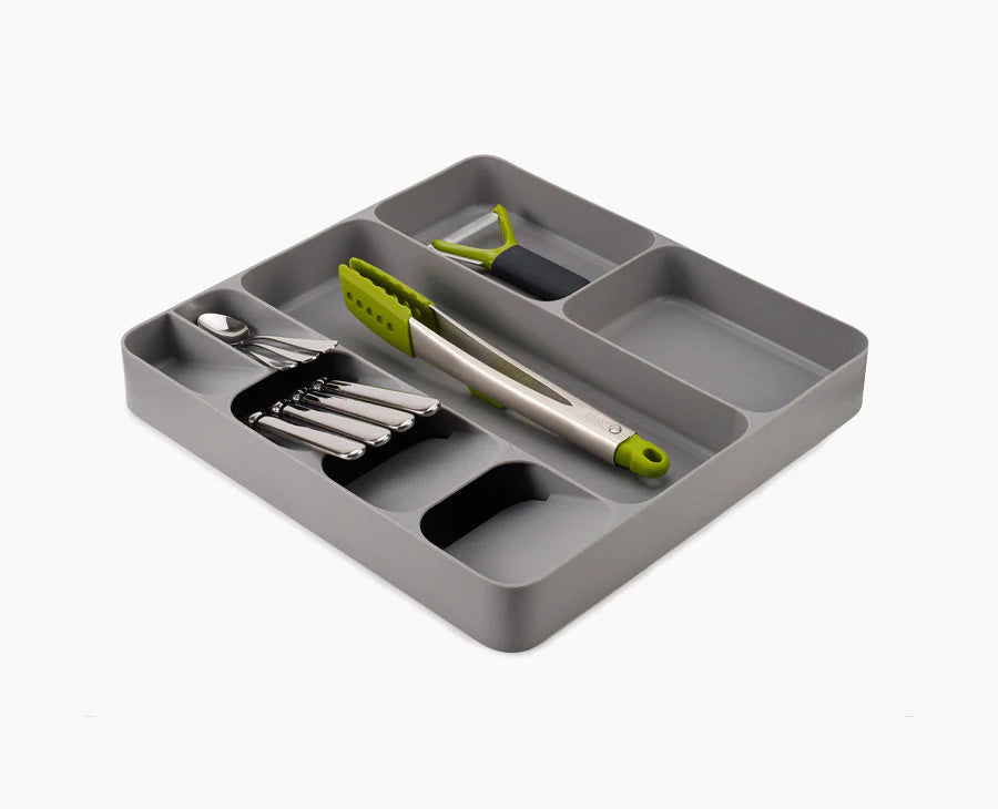 Joseph Joseph Drawerstore Cutlery, Utensil And Gadget Organiser - Grey