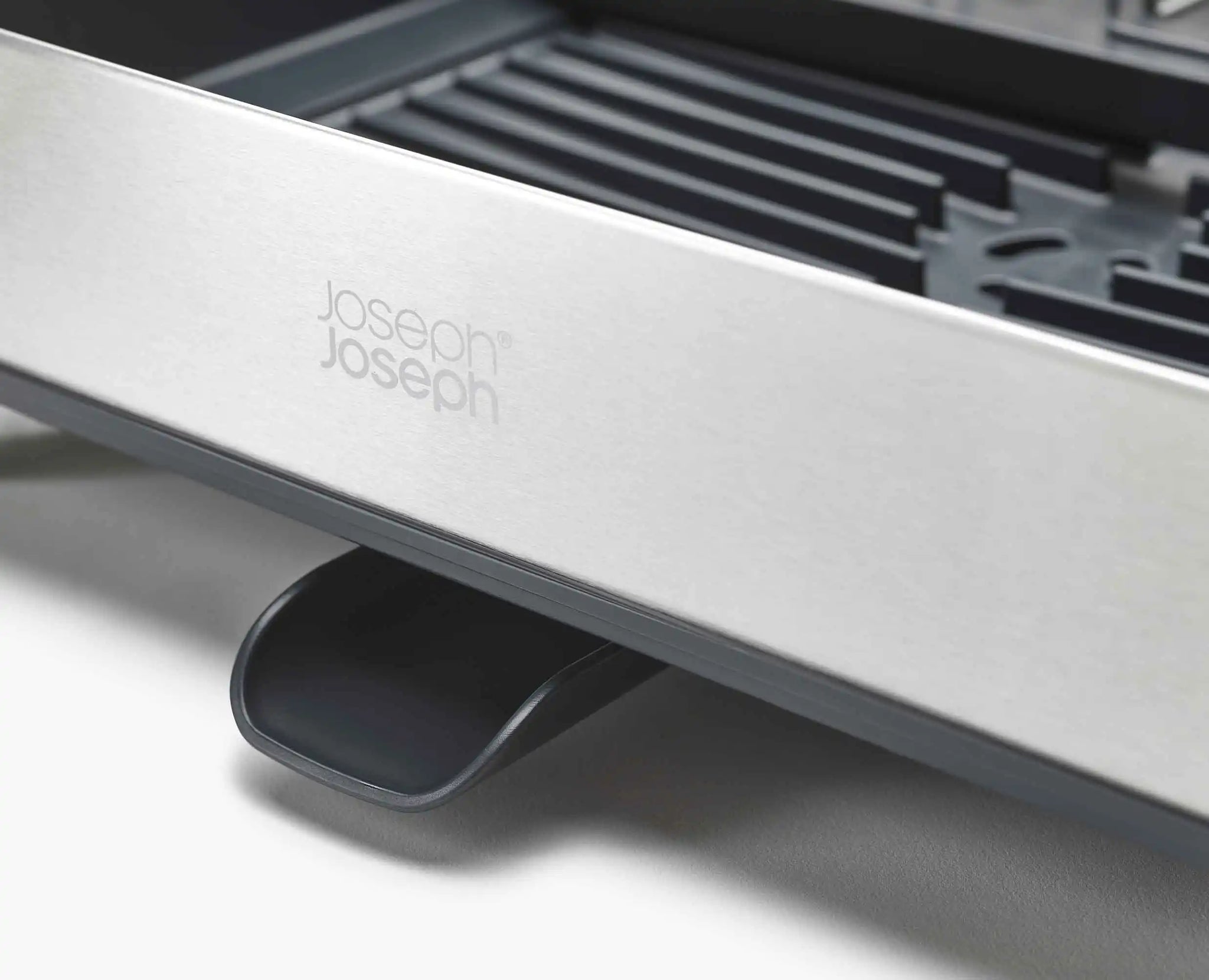 Joseph Joseph Extend™ Steel Expandable Dish Rack With Draining Spout -  Grey