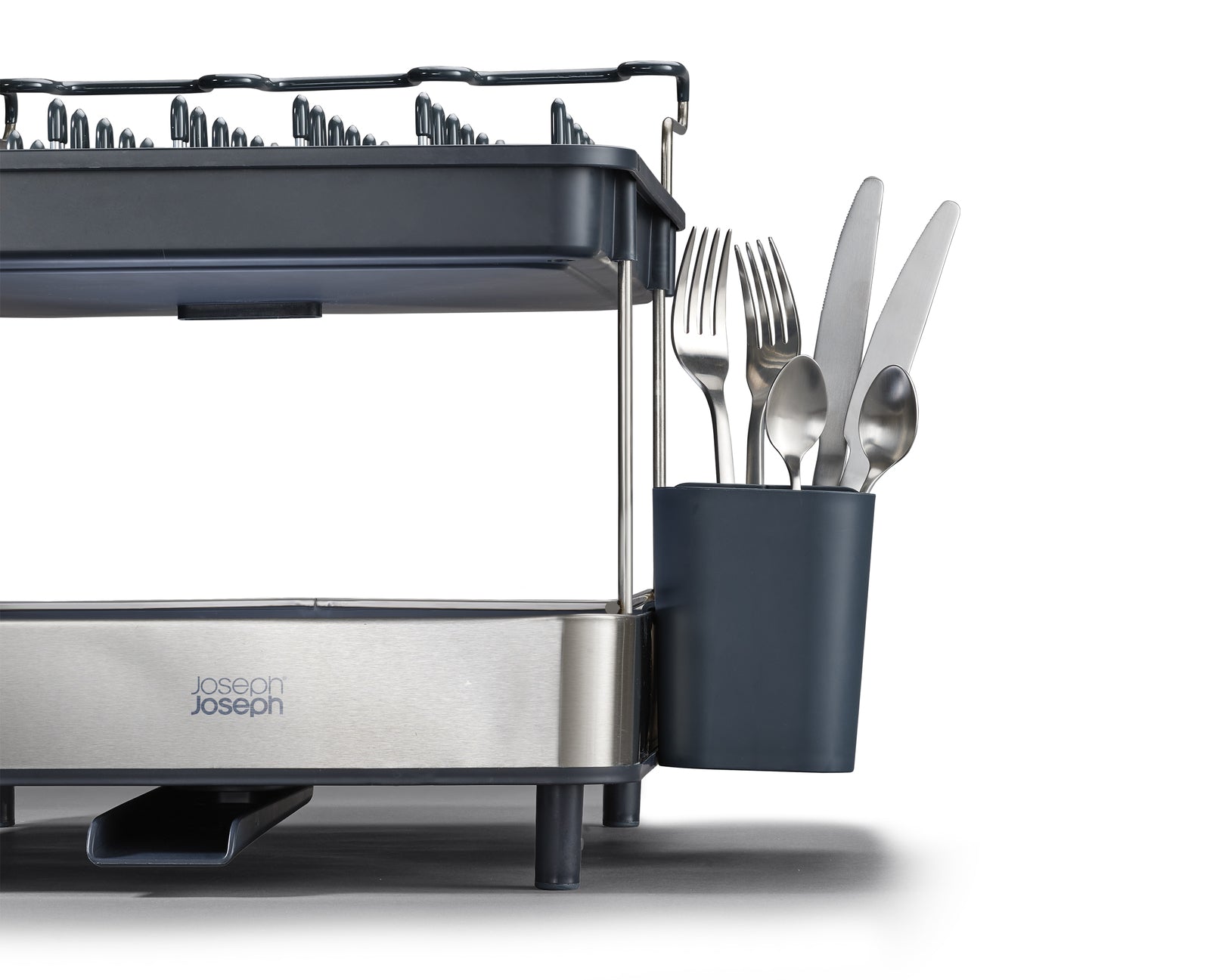 Joseph Joseph Excel Steel 2-Tier Stainless-Steel Dish Rack