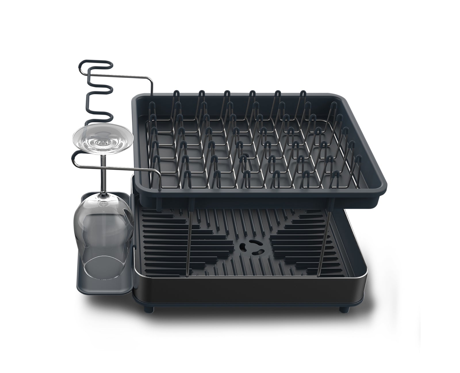 Joseph Joseph Excel Steel 2-Tier Stainless-Steel Dish Rack