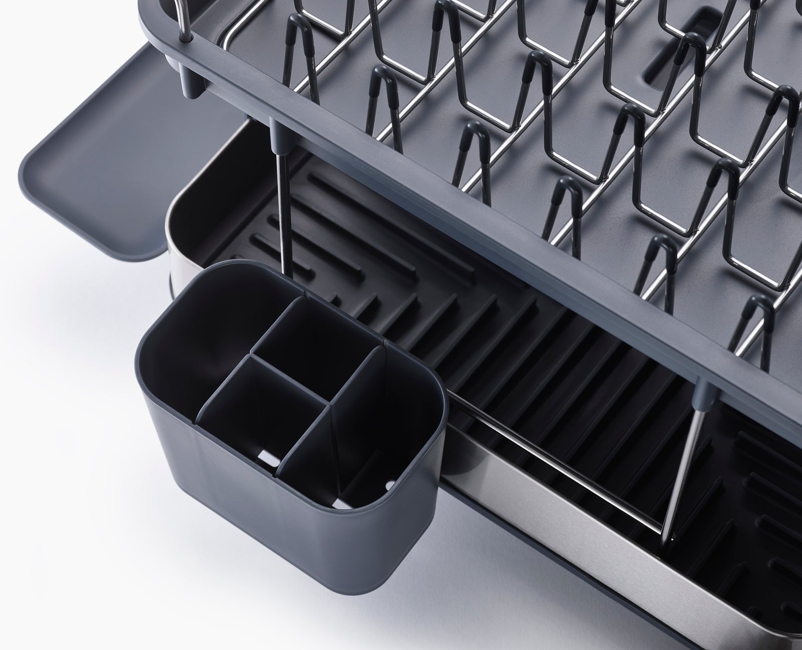Joseph Joseph Excel Steel 2-Tier Stainless-Steel Dish Rack