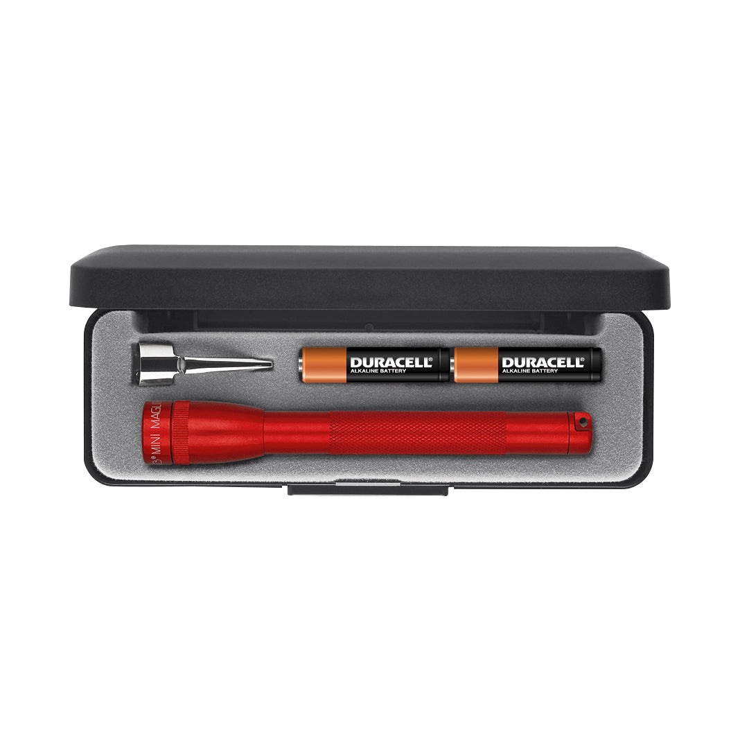 Maglite Mini Mag 2 Cell AAA Flashlight - Red