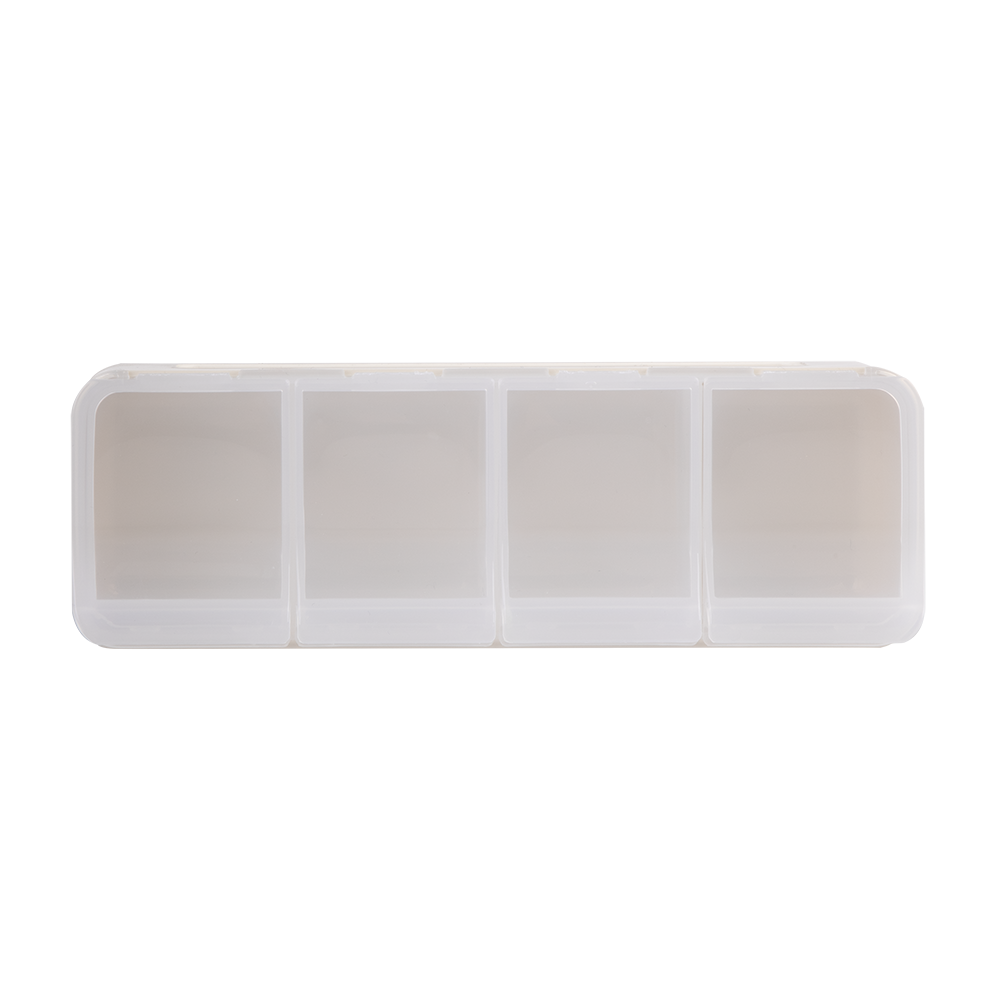 Melii Luxe 4 Compartment Snackle Box - Ivory