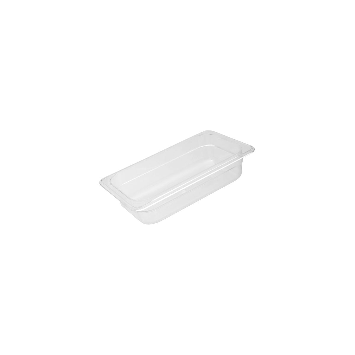 CaterRax 1/4 GN Clear Polycarbonate Food Pan (150mm D - 3.72lt)