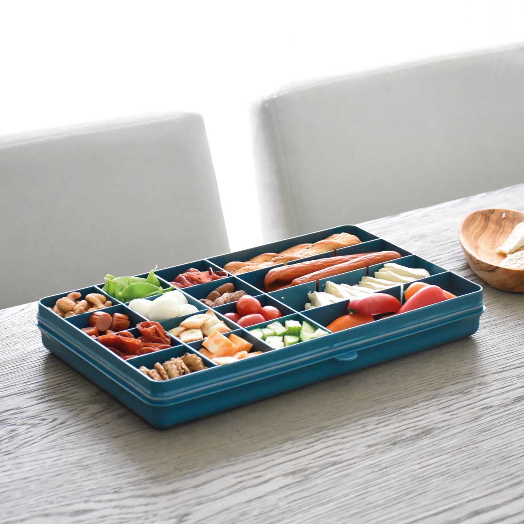 Melii Luxe Snackle Box XL - Blue