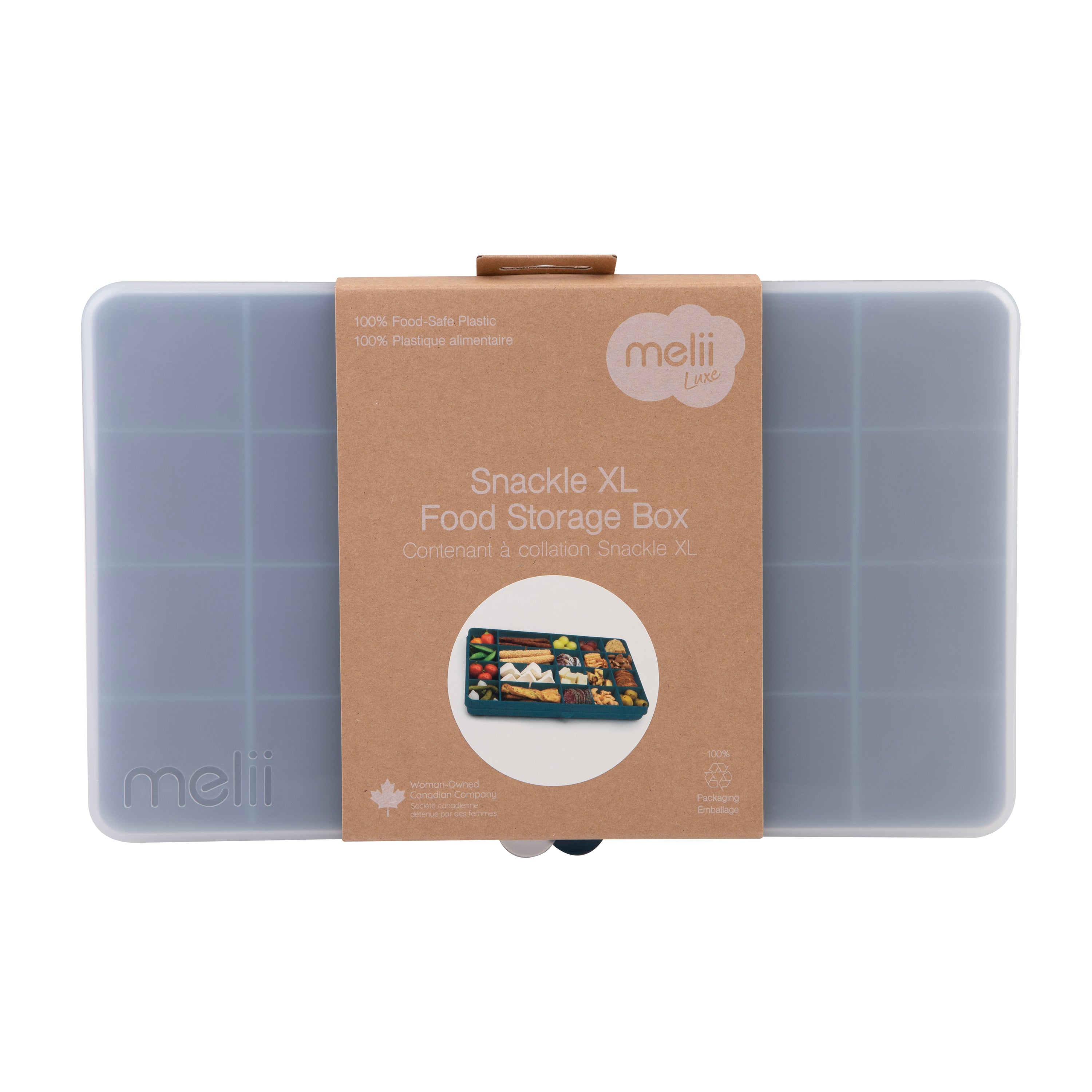 Melii Luxe Snackle Box XL - Blue