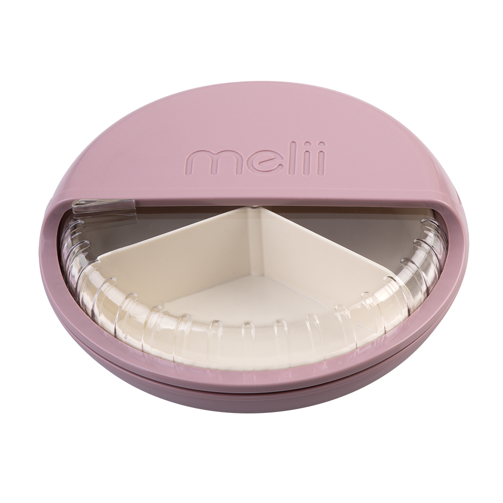 Melii Luxe Spin Snack Container - Pink