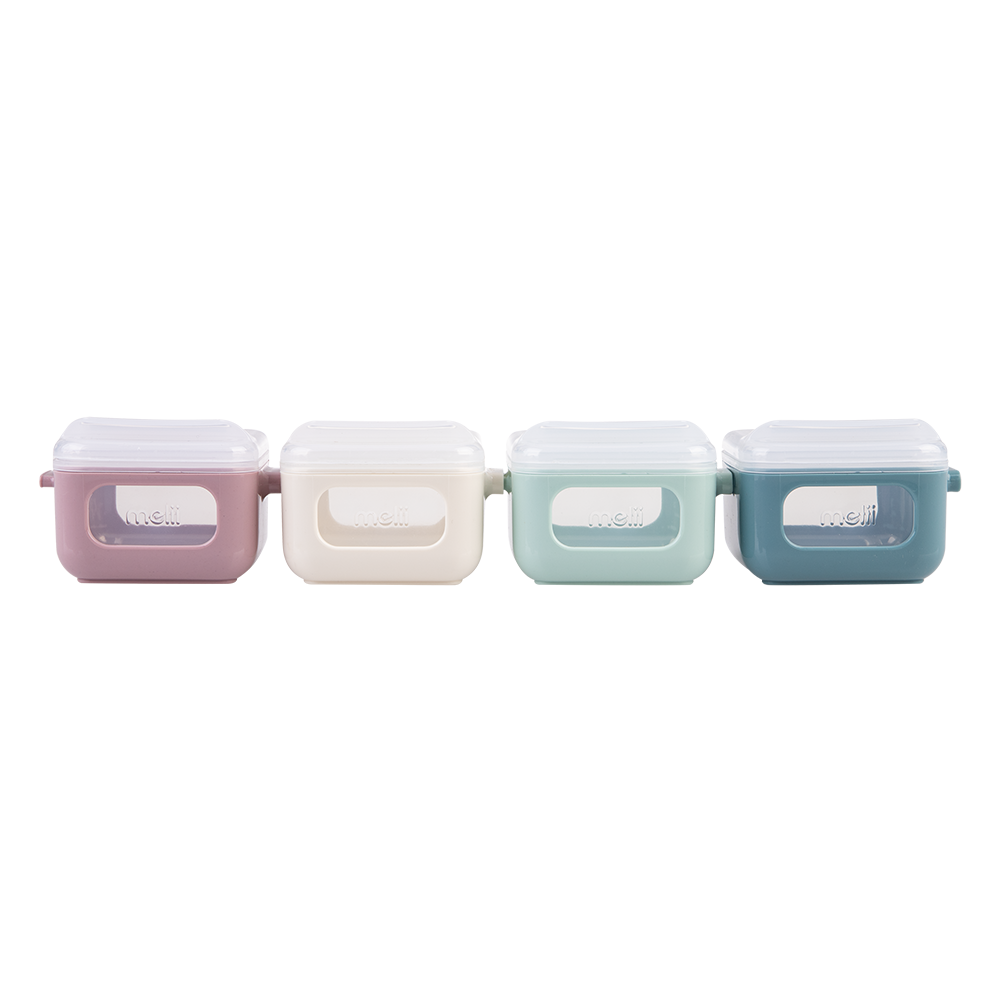 Melii Luxe Snap & Go Cubes Set 4 (4oz/120ml)