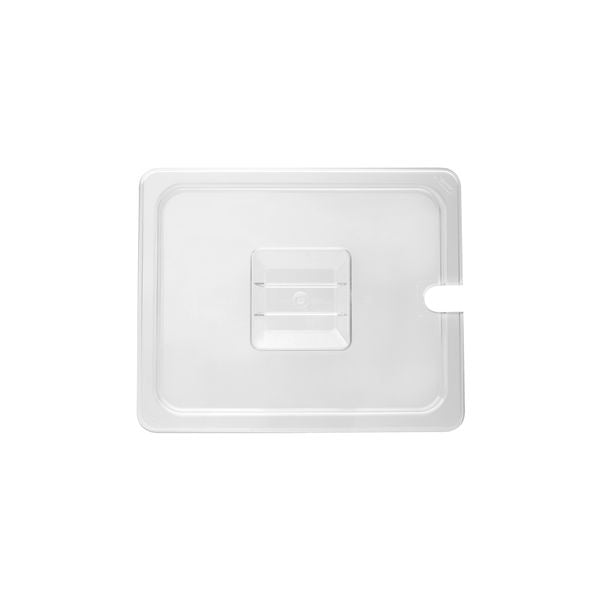 CaterRax 1/9 GN Polycarbonate Food Pan Cover - Notched