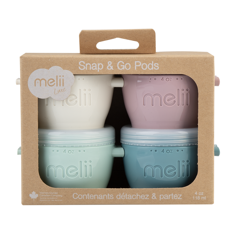 Melii Luxe Snap & Go Pod Set 4 (4oz/120ml)