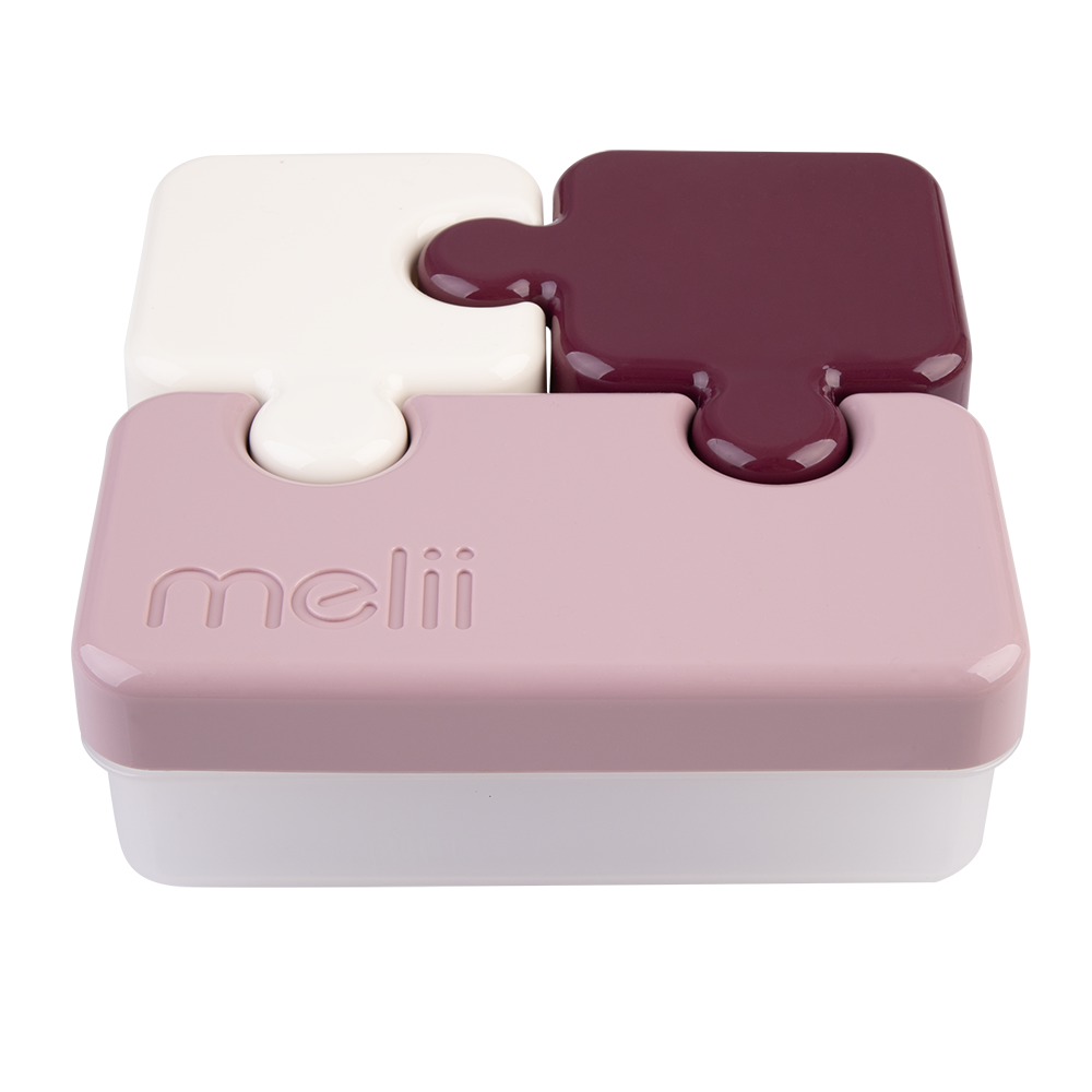 Melii Luxe Puzzle Food Container - Pink