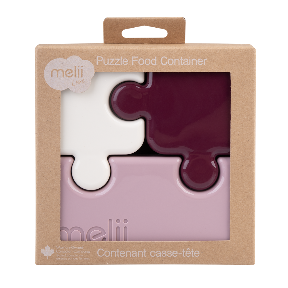 Melii Luxe Puzzle Food Container - Pink