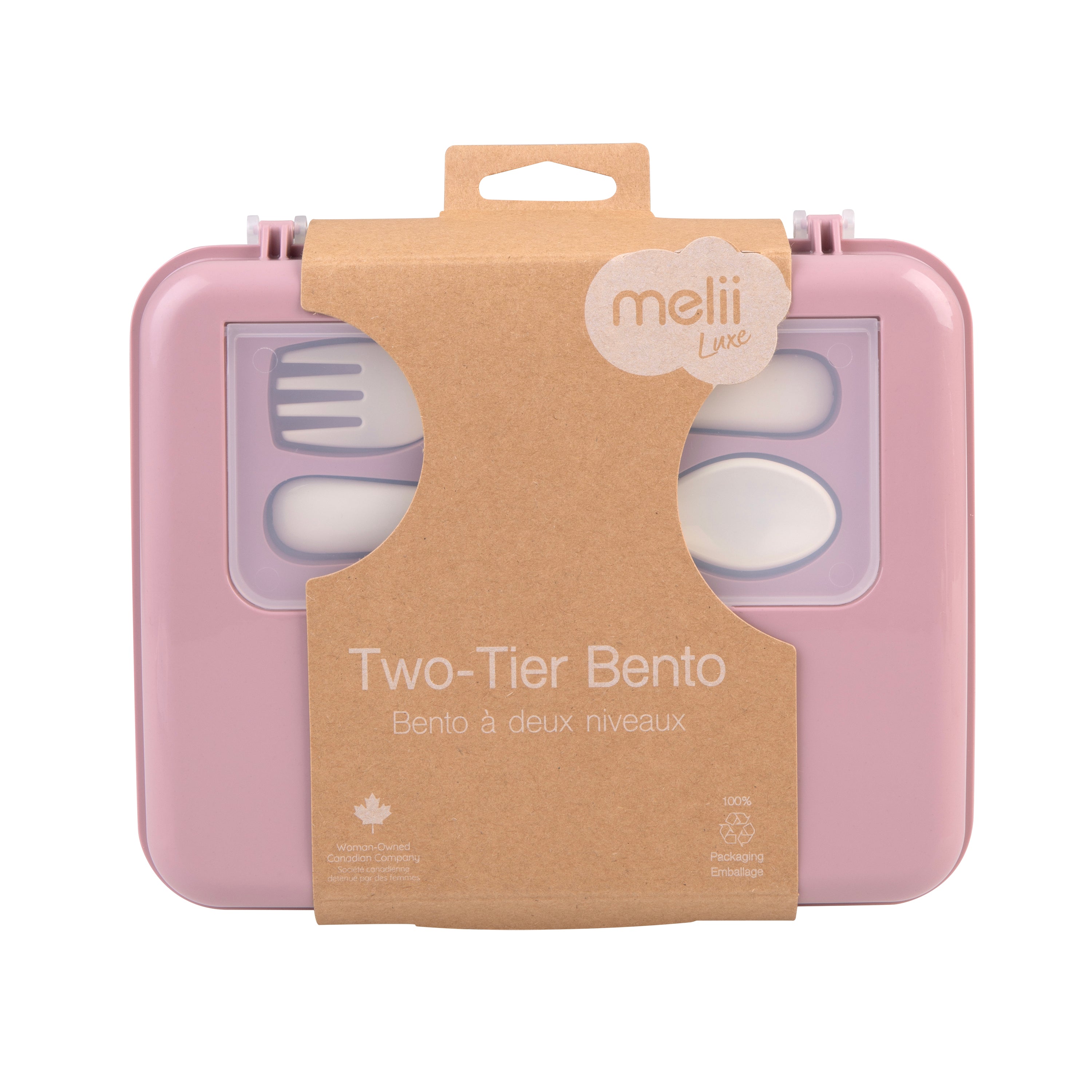 Melii Luxe 2-Tier Bento Box - Girl
