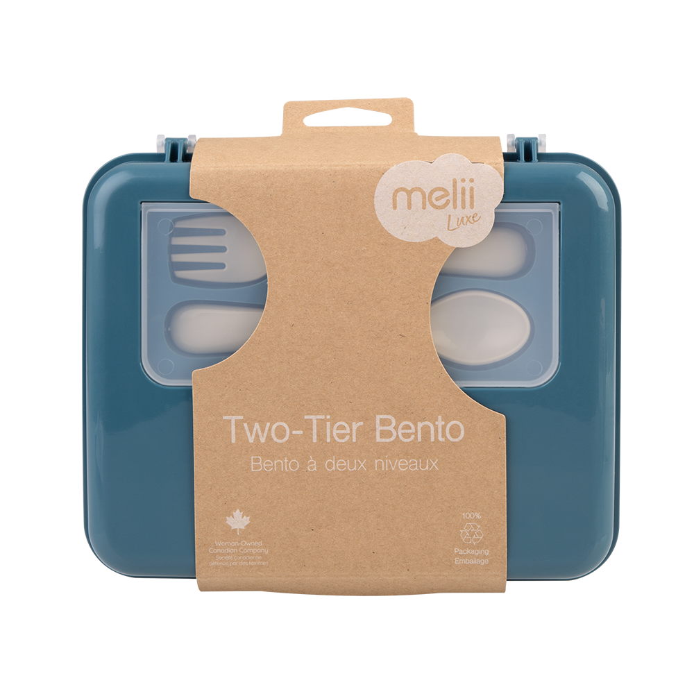 Melii Luxe 2-Tier Bento Box - Boy