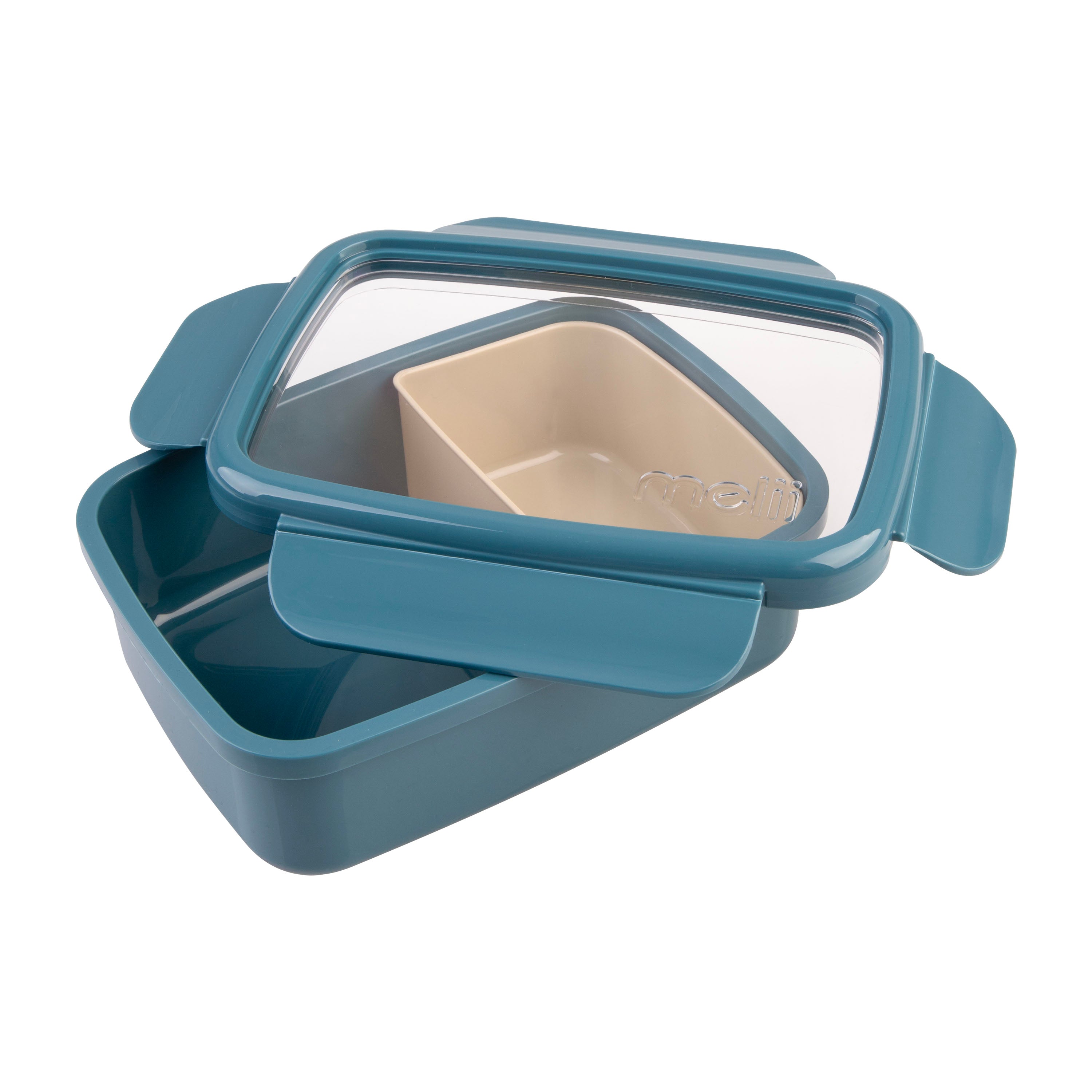 Melii Luxe Bento Box 880ml - Blue & Mint